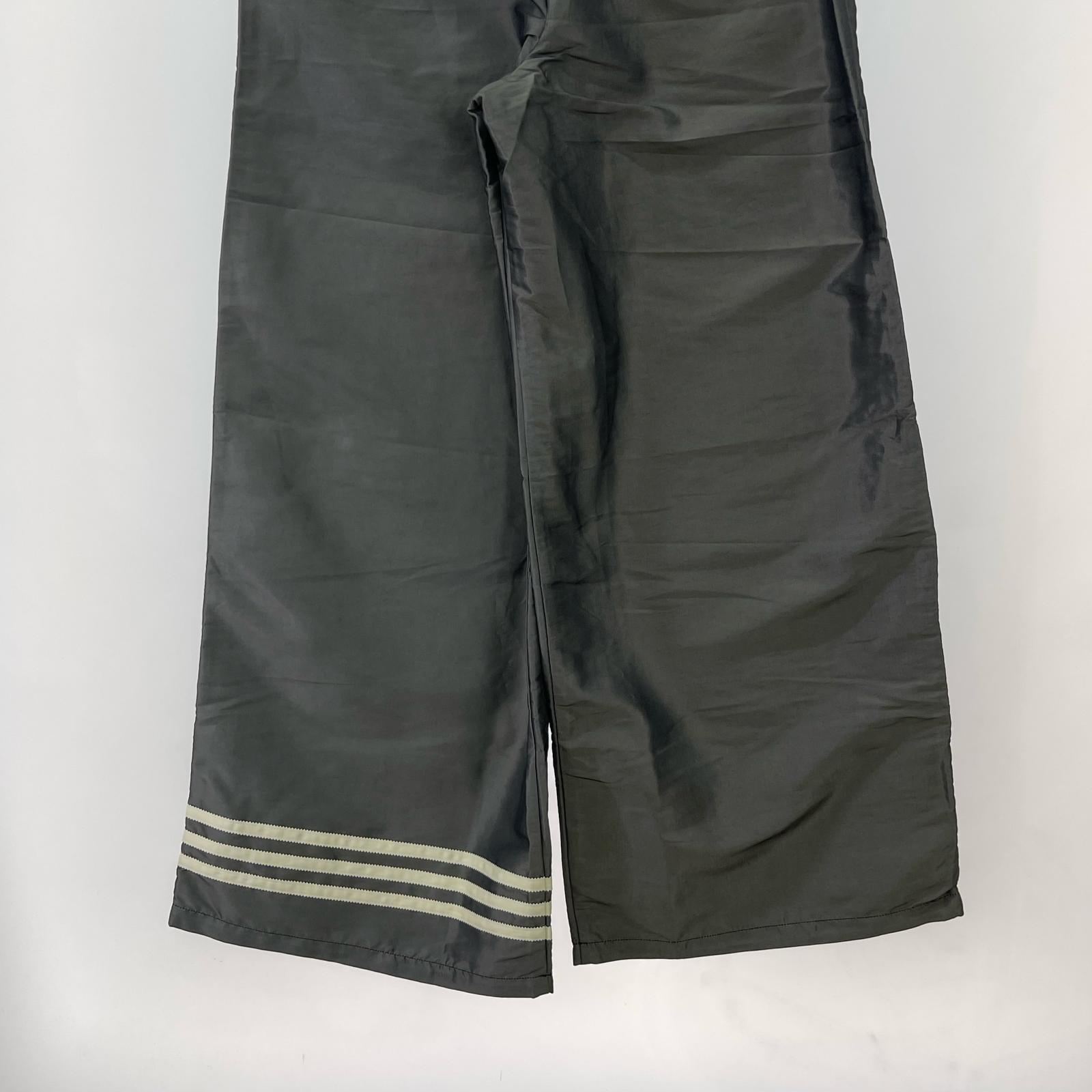 パンツ Wide Leg Pants グレー