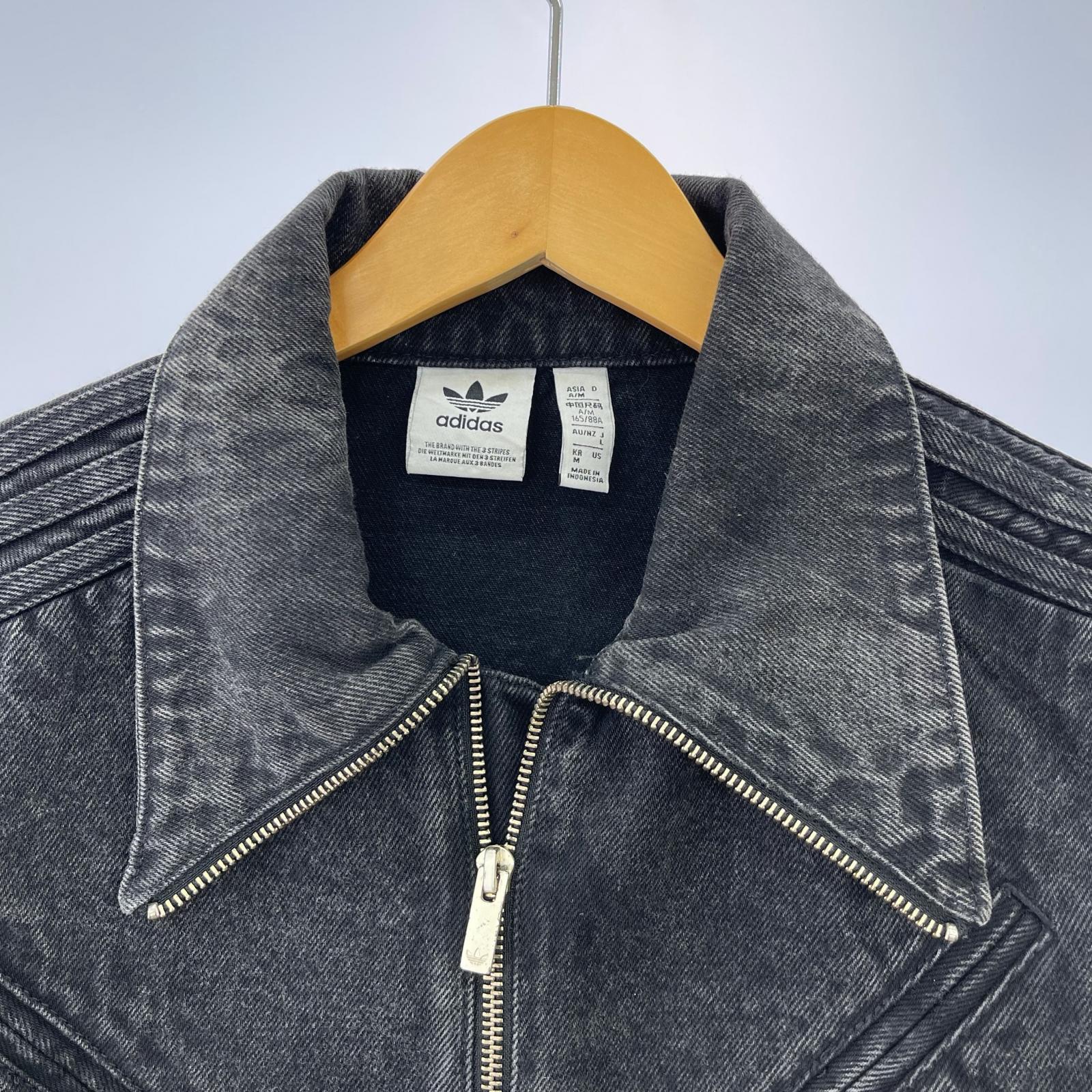 デニムジャケット Montreal Denim Tracktop M ブラック