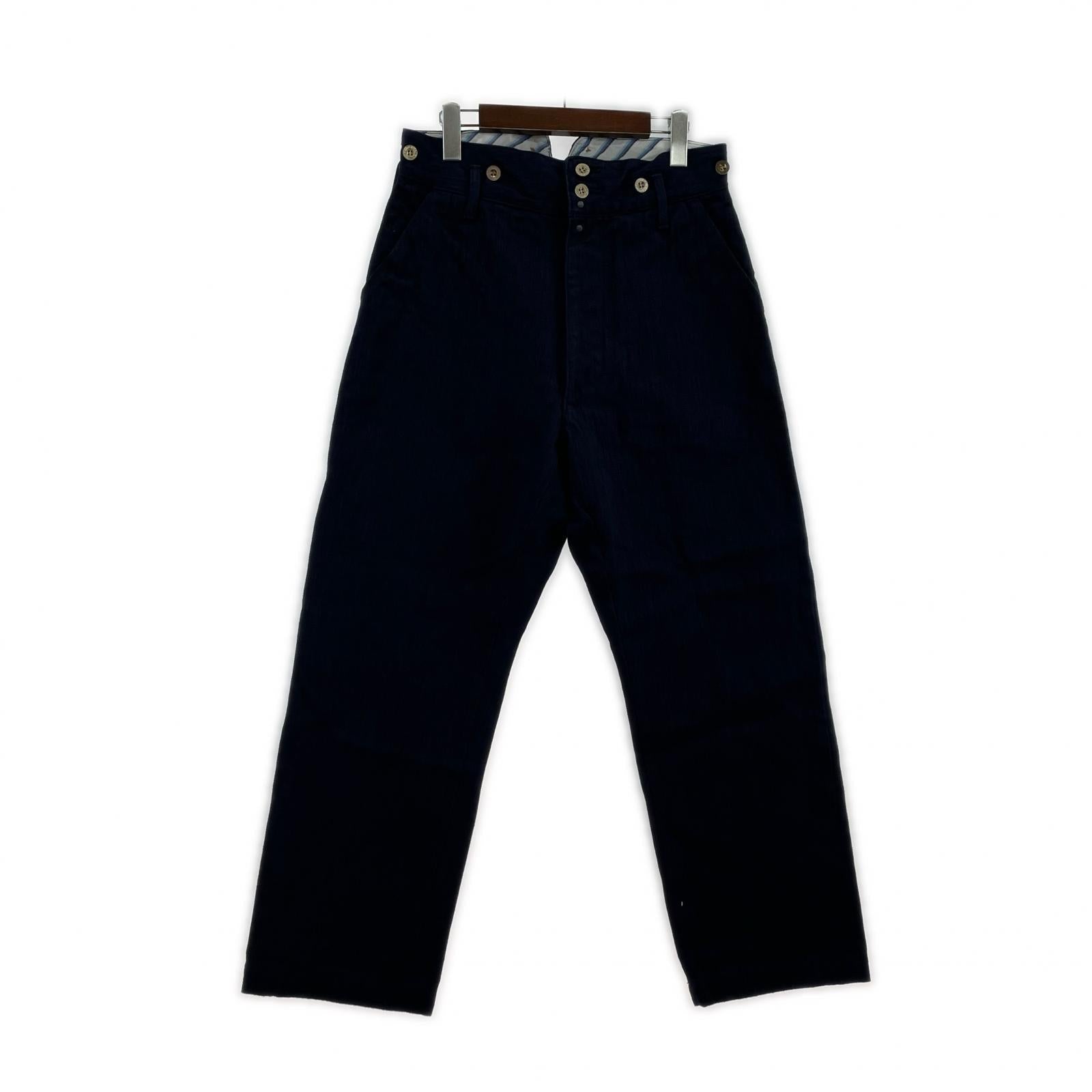 デニムパンツ Amvai DENIM P001EM SIZE:S S ネイビー
