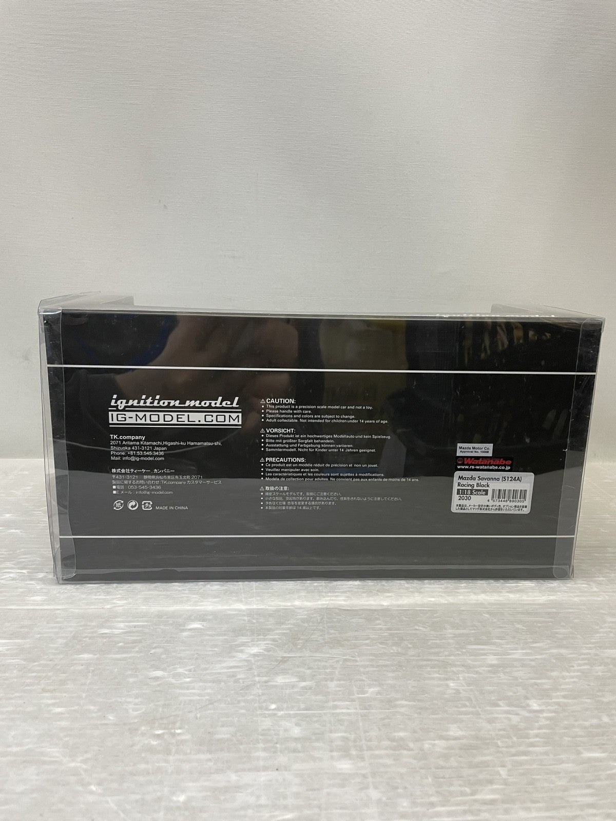 1/18 イグニッションモデル マツダ サバンナ S124A Racing スケールカー