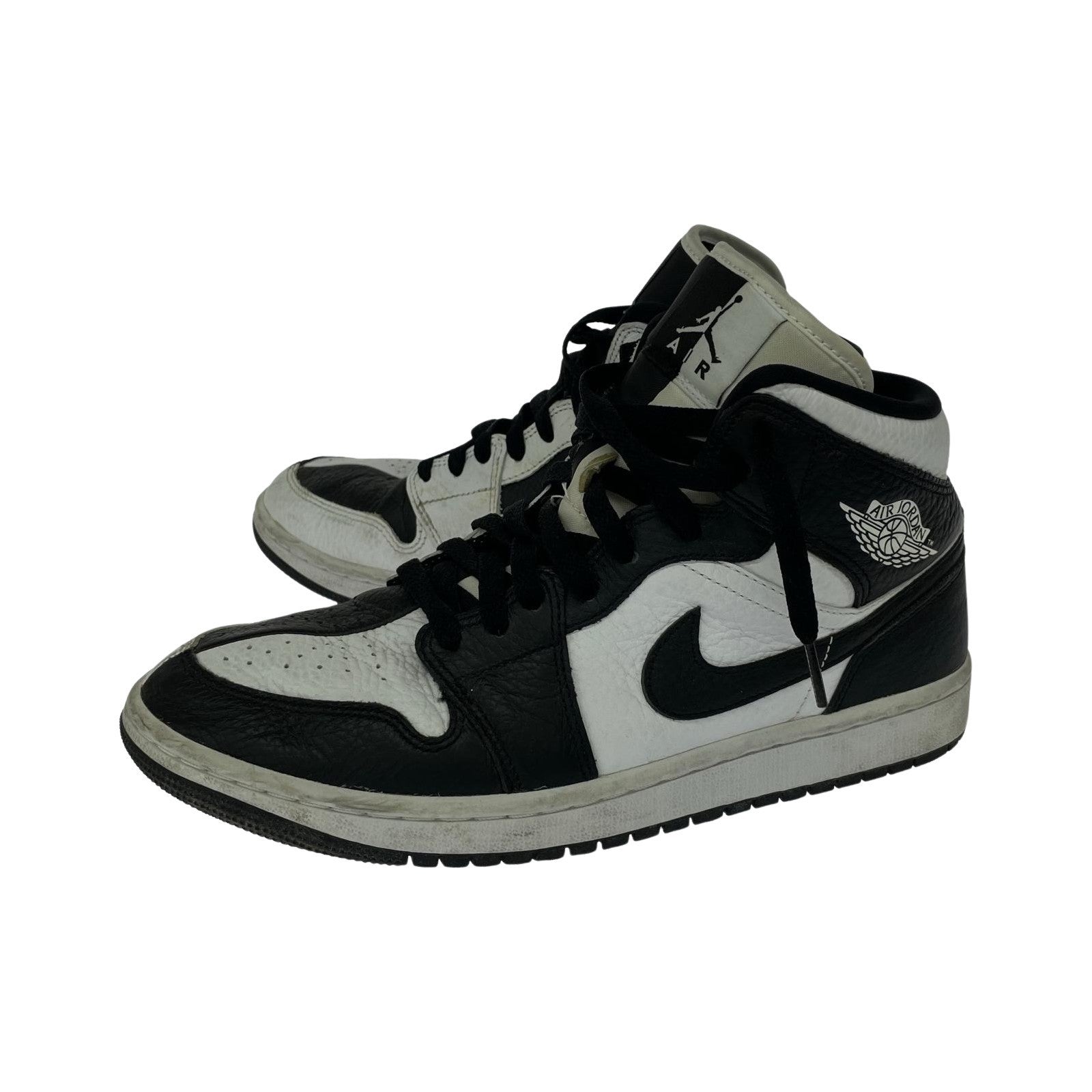 スニーカー Air Jordan 1 Mid Homage 黒白 27cm 27cm (US9 UK8 1/2 EU44)