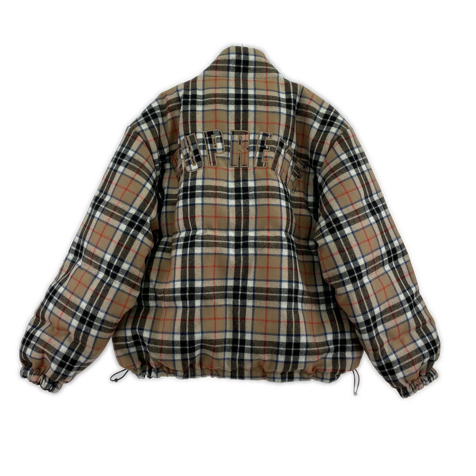 ダウンジャケット Reversible Puffer Jacket/BRK/L L
