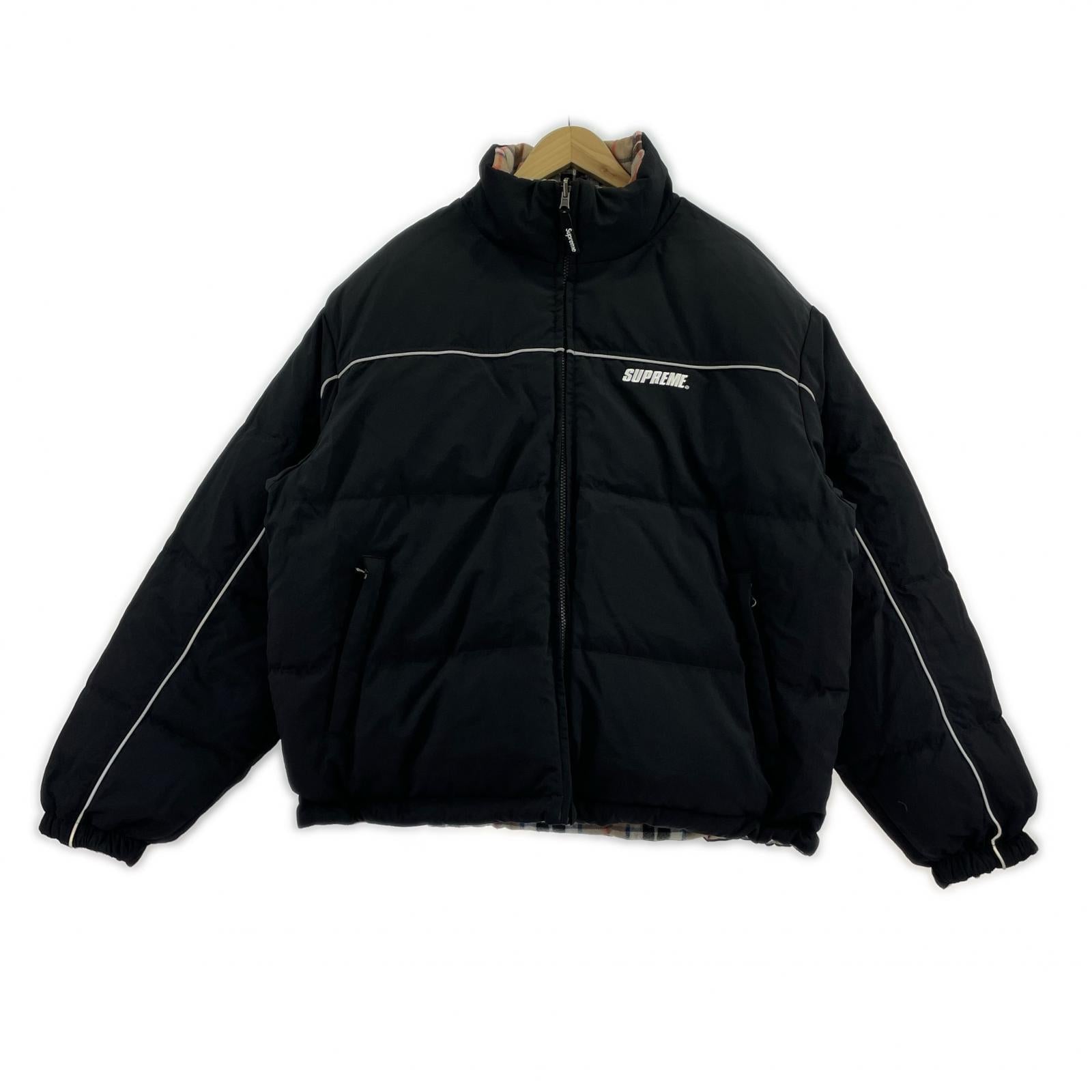 ダウンジャケット Reversible Puffer Jacket/BRK/L L