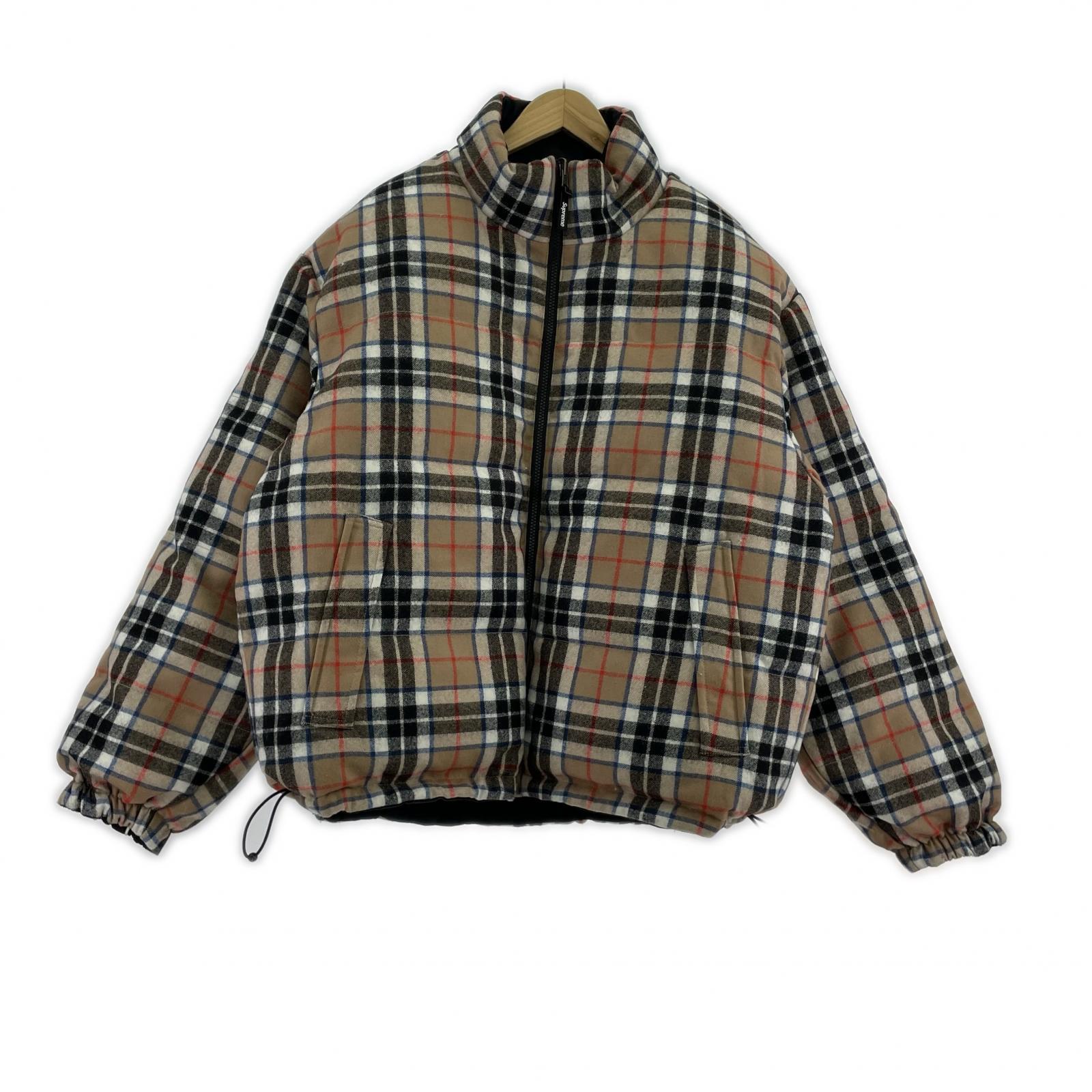 ダウンジャケット Reversible Puffer Jacket/BRK/L L