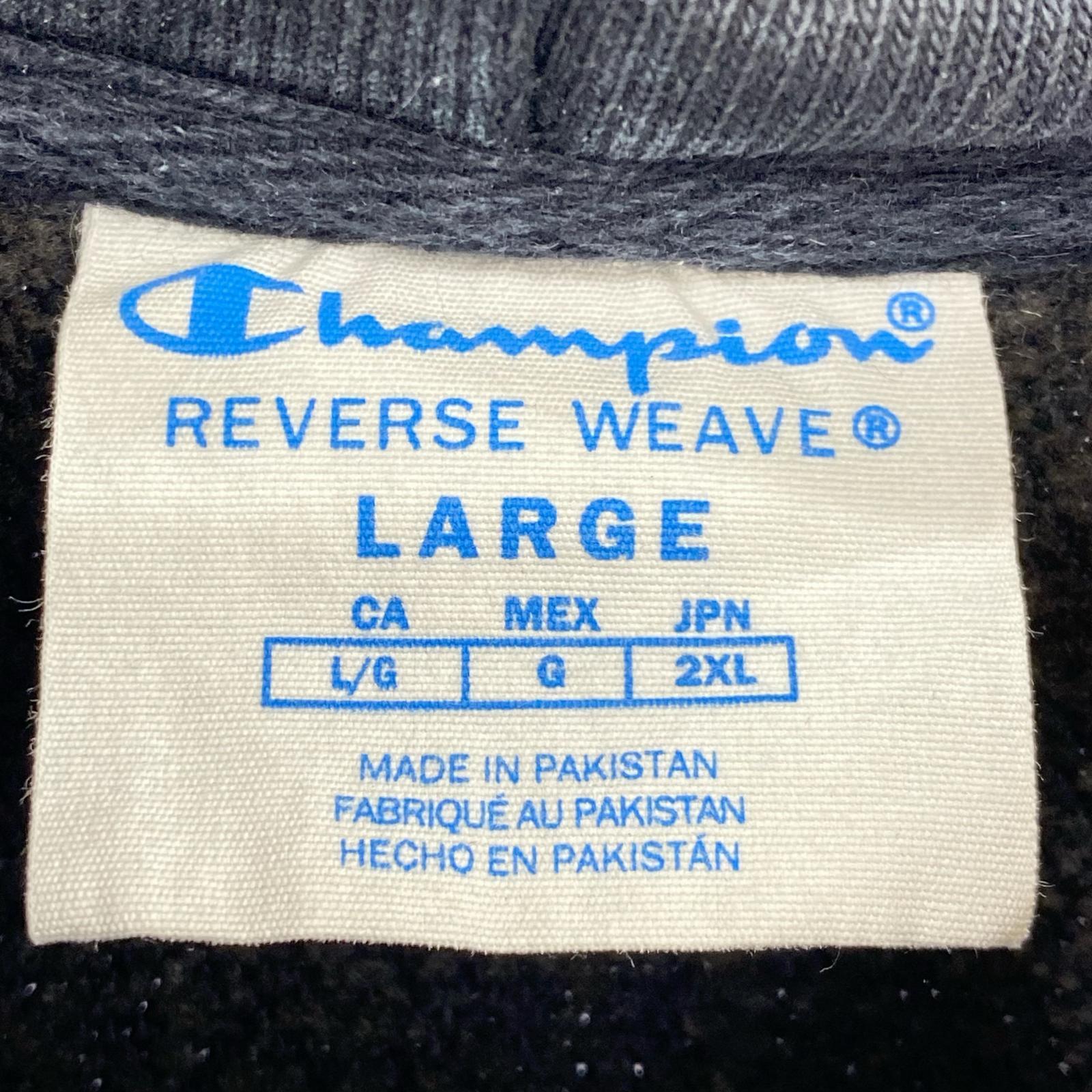 パーカー REVERSE WEAVE 黒(L) ブラック