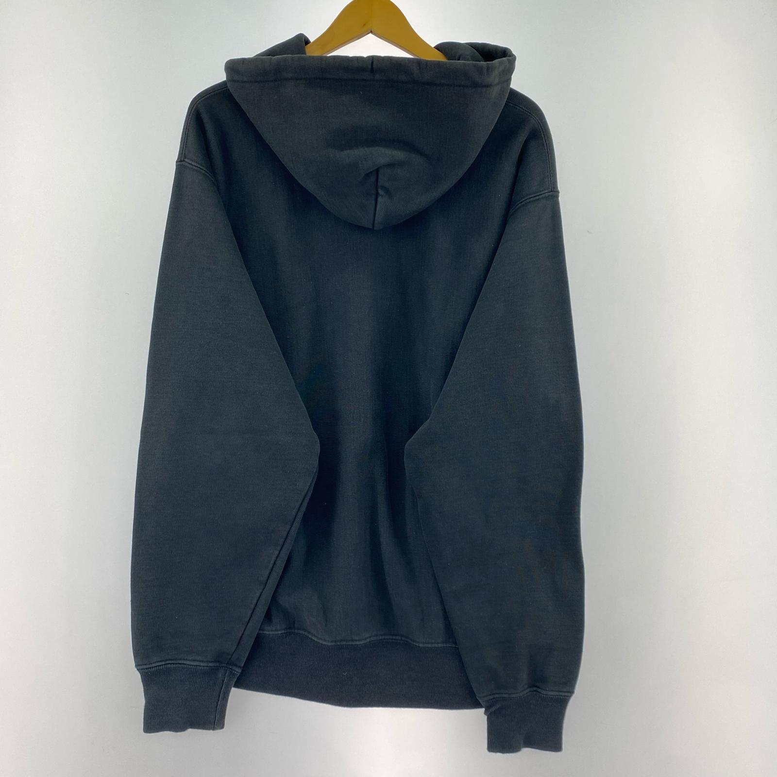 パーカー REVERSE WEAVE 黒(L) ブラック