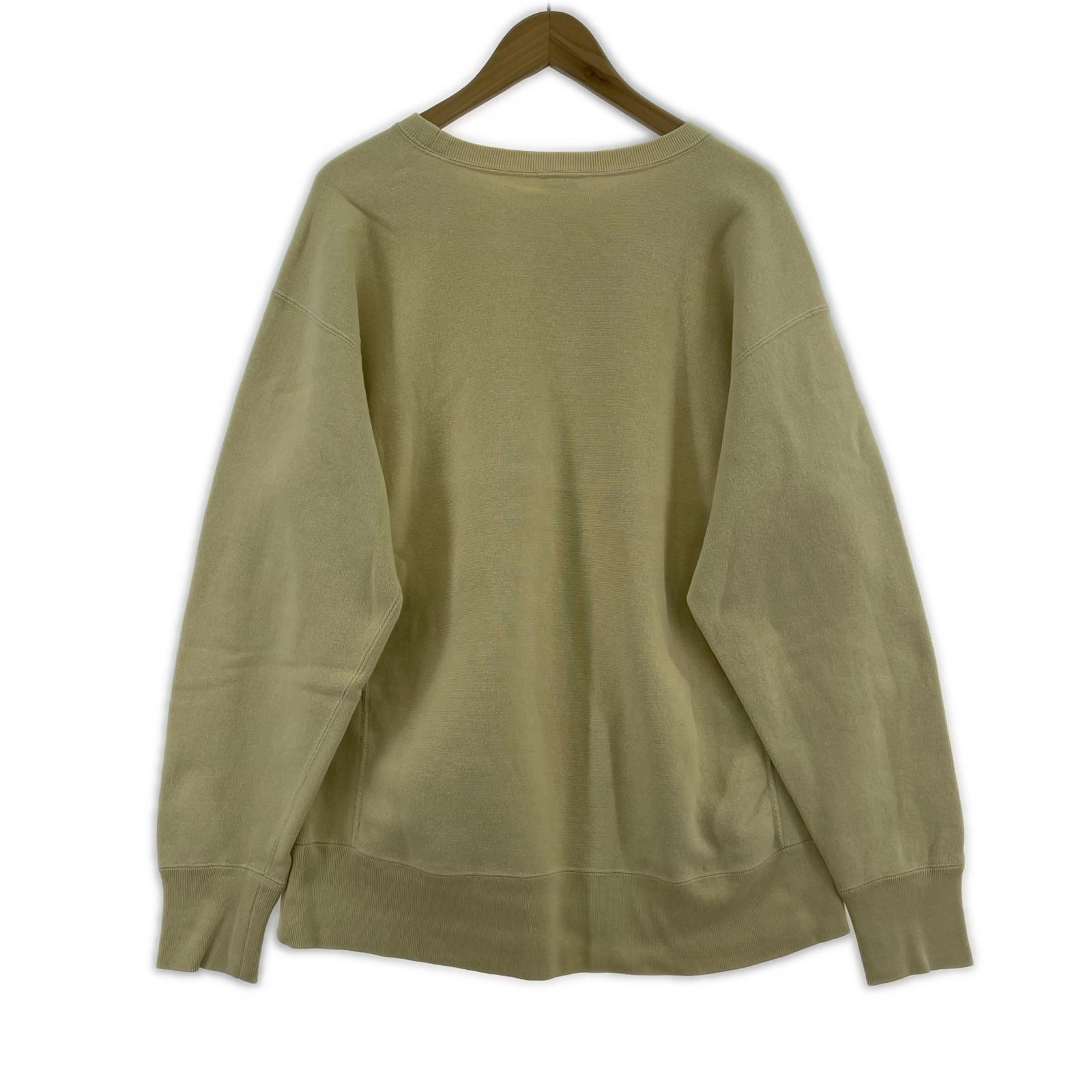 スウェット REVERSE WEAVE クリーム(L) L