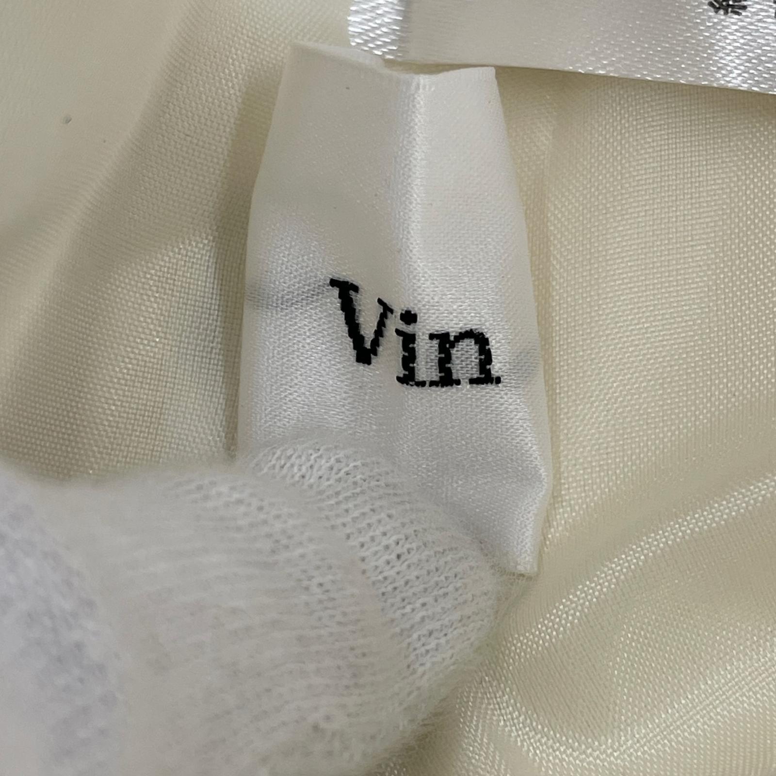 パンツ Vin スラックス レーヨン混 ベージュ ベージュ