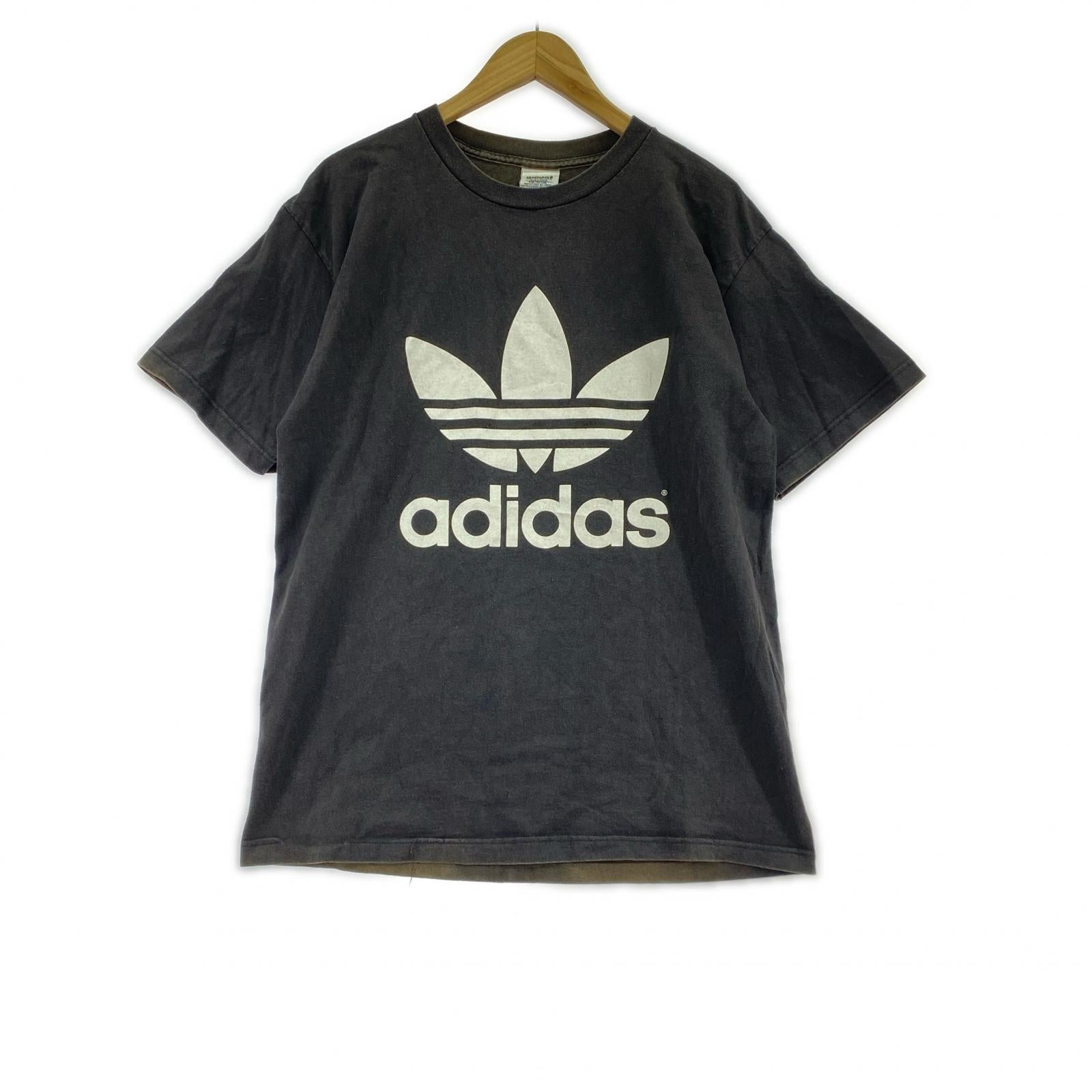 半袖Tシャツ 90s トレフォイル 両面プリント (S) S ブラック