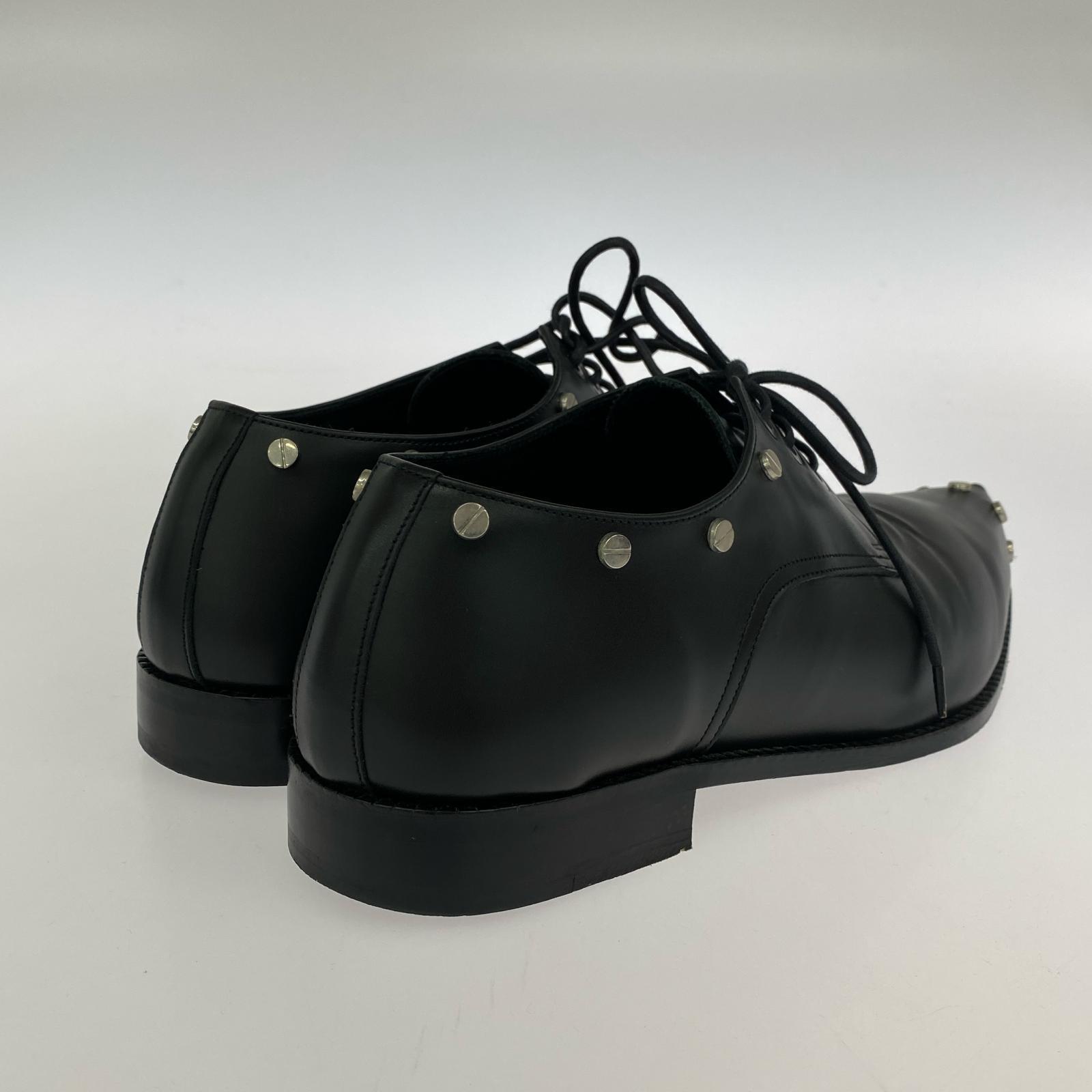 シューズ ORIMIGOOD BOY STUDDED POINTY SHOES ブラック