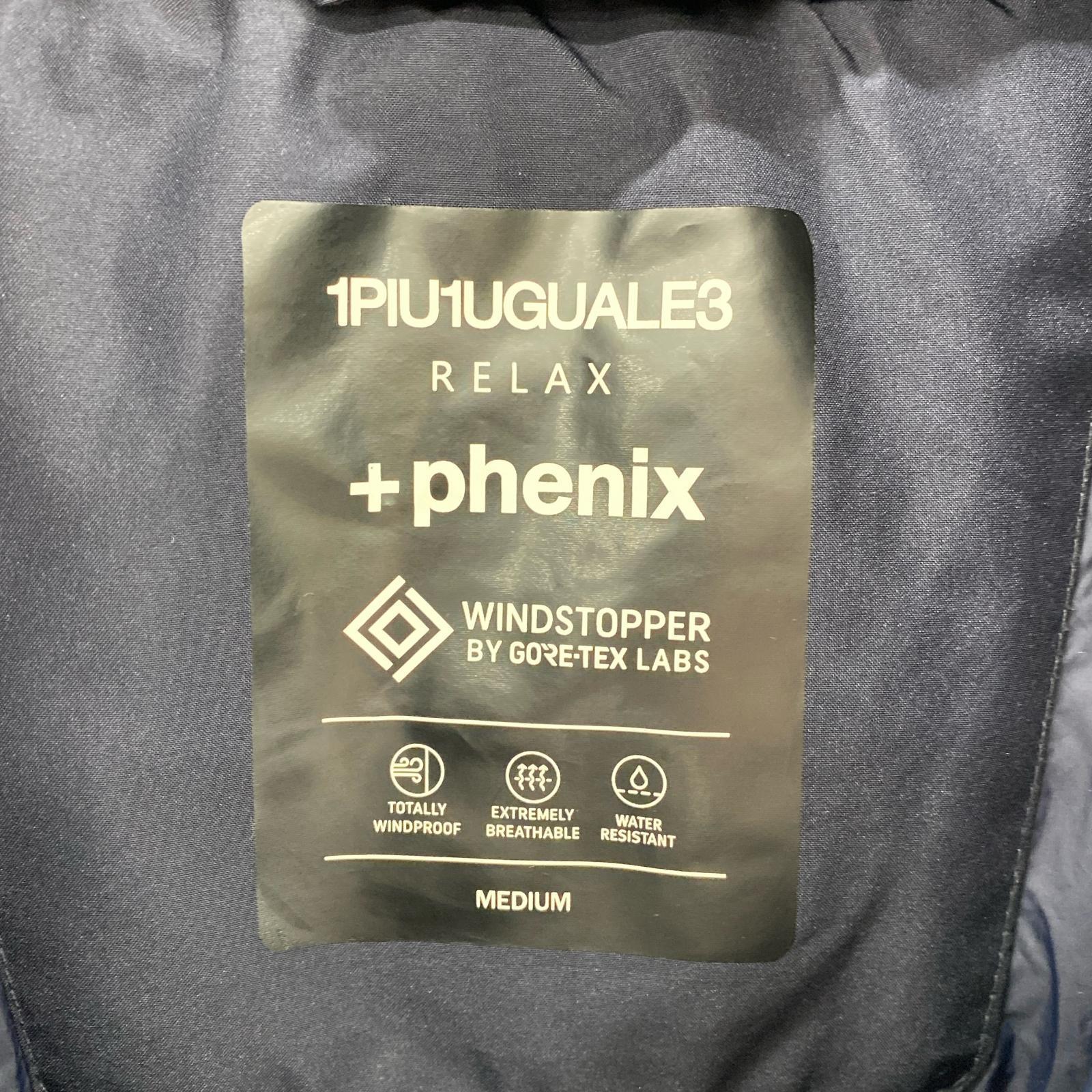 ダウンジャケット +phenix 切替ダウンジャケット M M ブラック