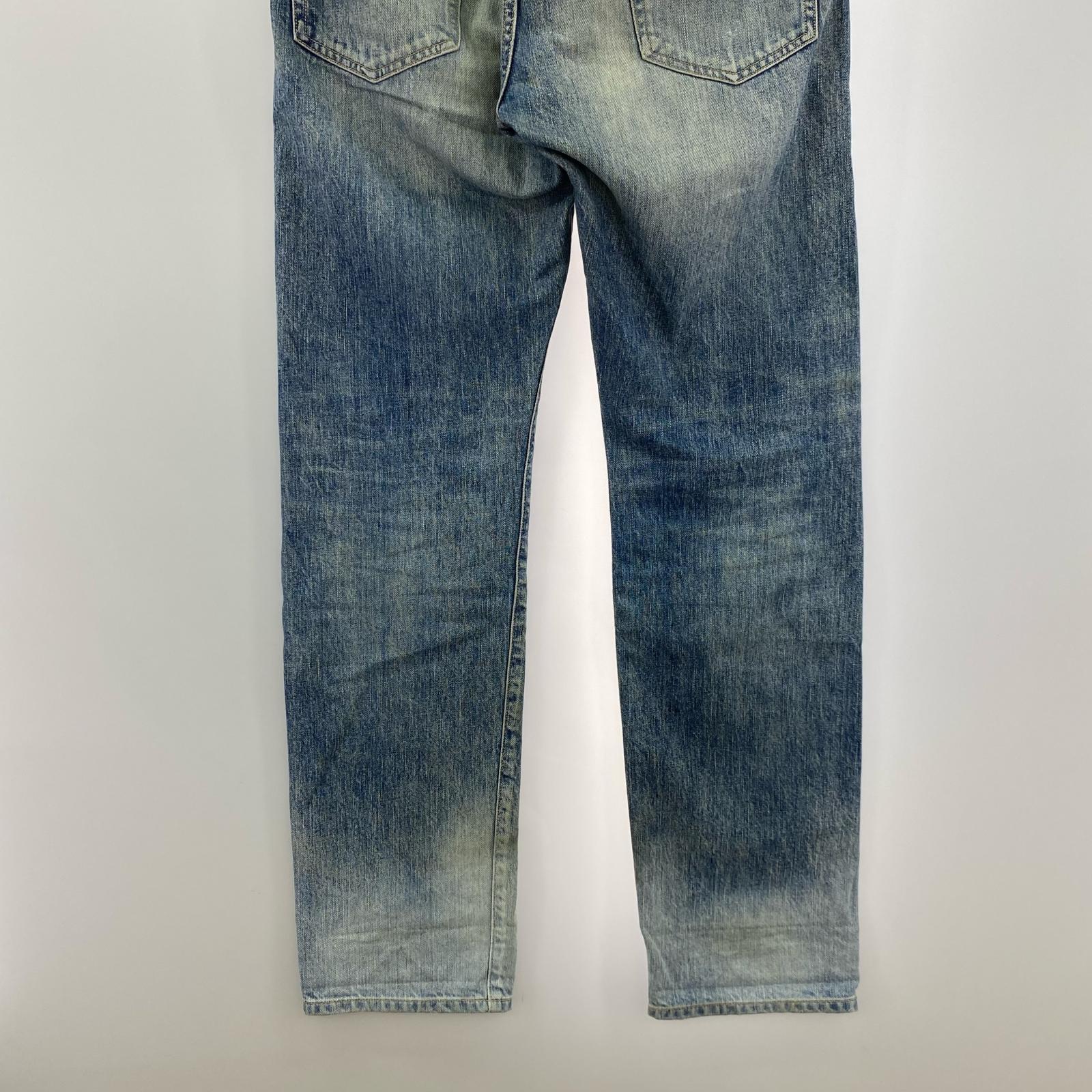 デニムパンツ リペア加工デニムパンツ 32 IDG