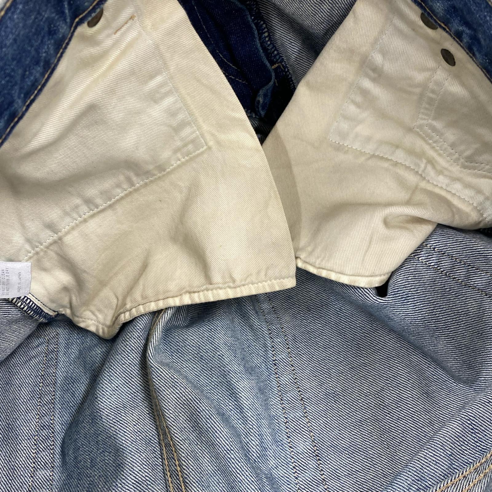デニムパンツ リペア加工デニムパンツ 32 IDG