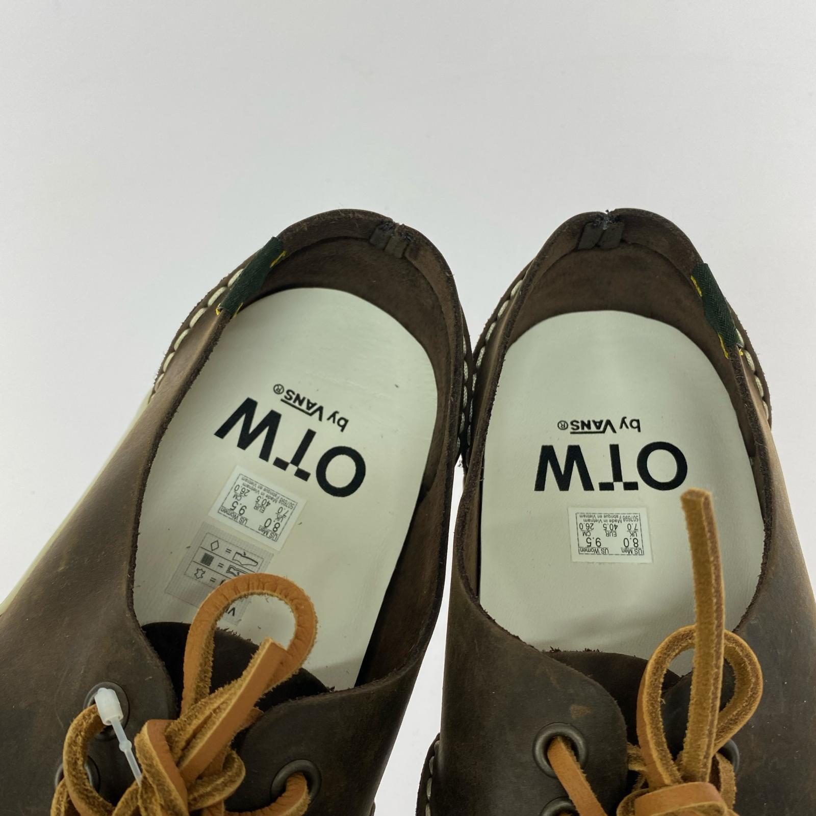 スニーカー OTW MOC STITCH PACK 26.0CM 26cm (US8 UK7 1/2 EU42) ブラウン