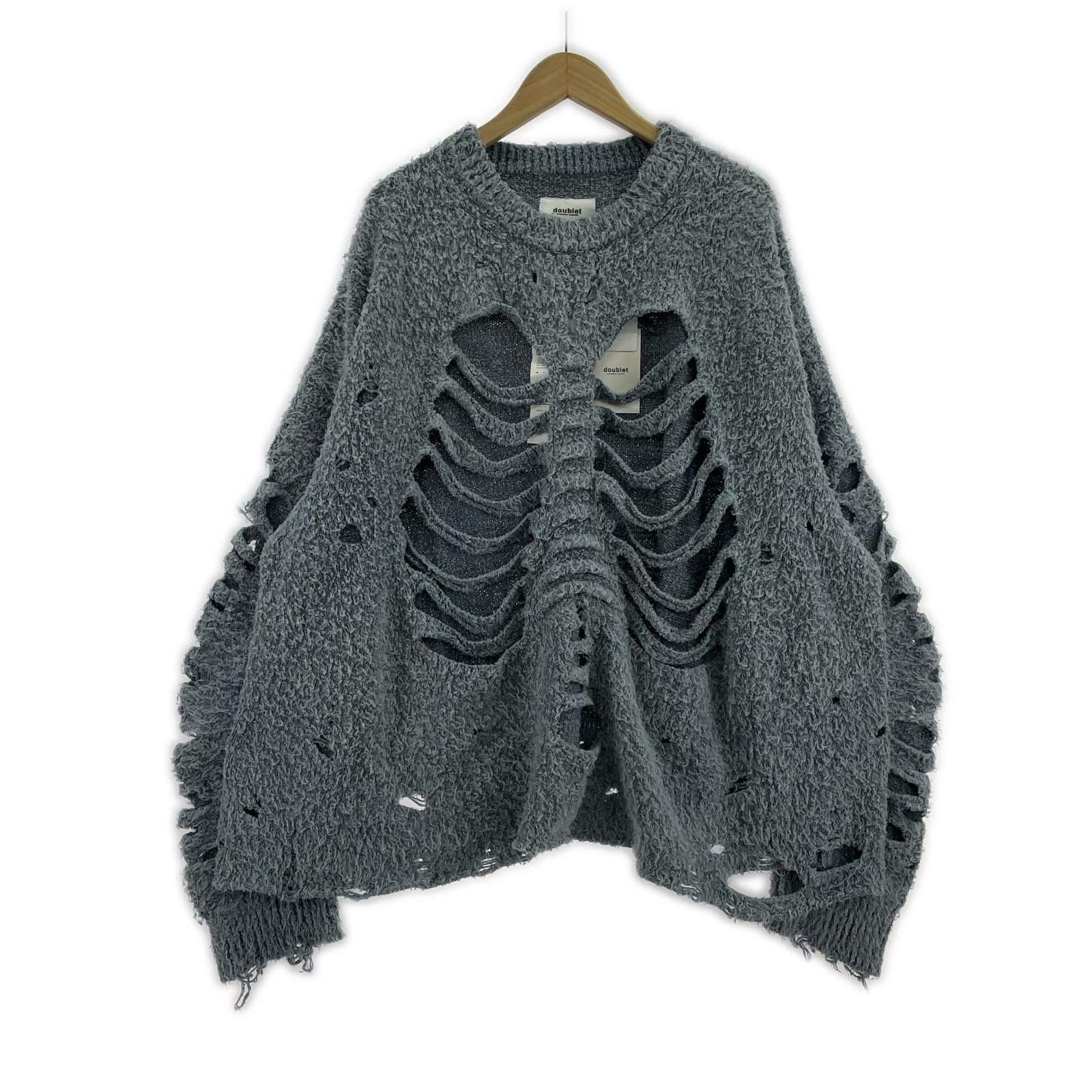 ニット RIBCAGE KNIT PULLOVER