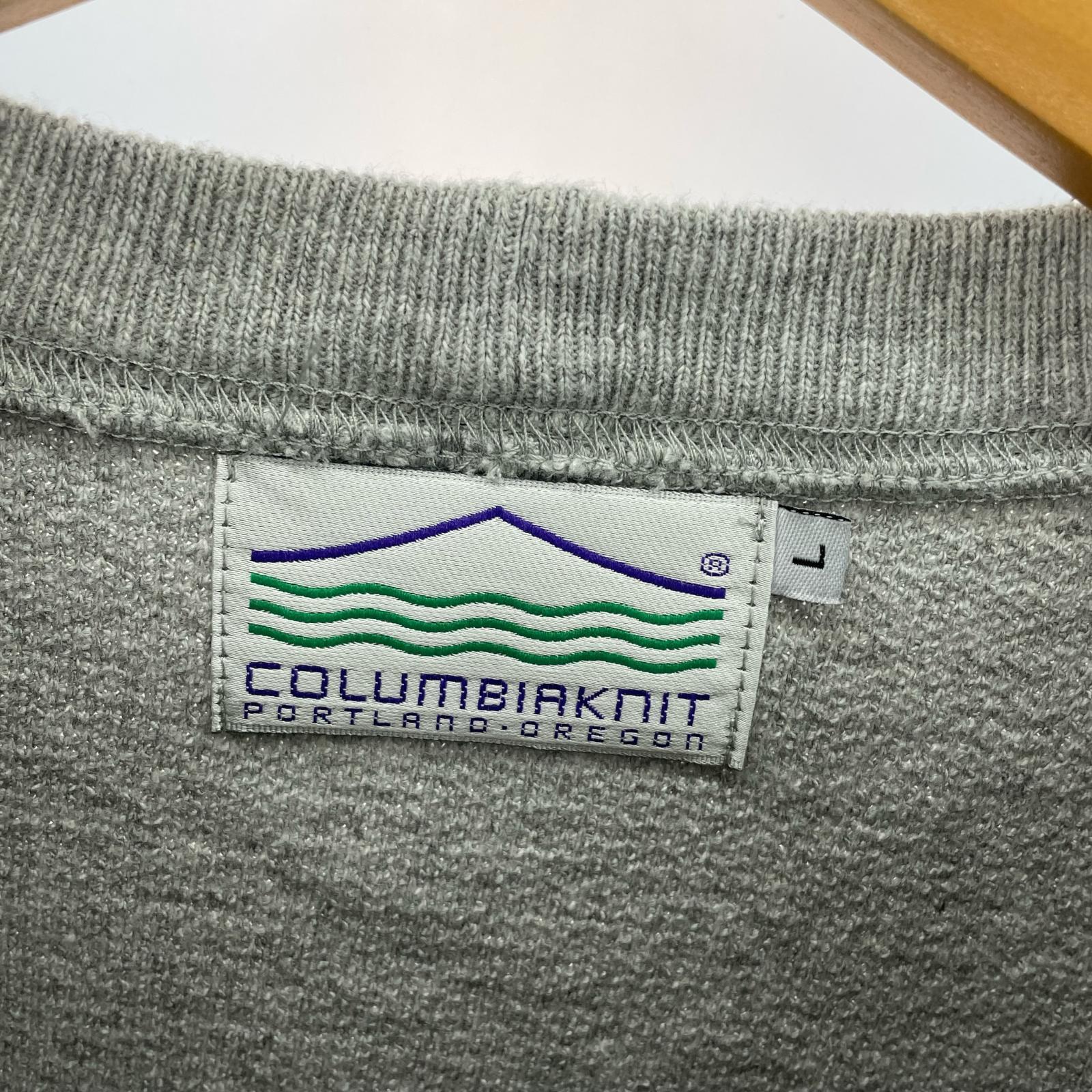 スウェット COLUMBIAKNIT 灰 (L) L グレー