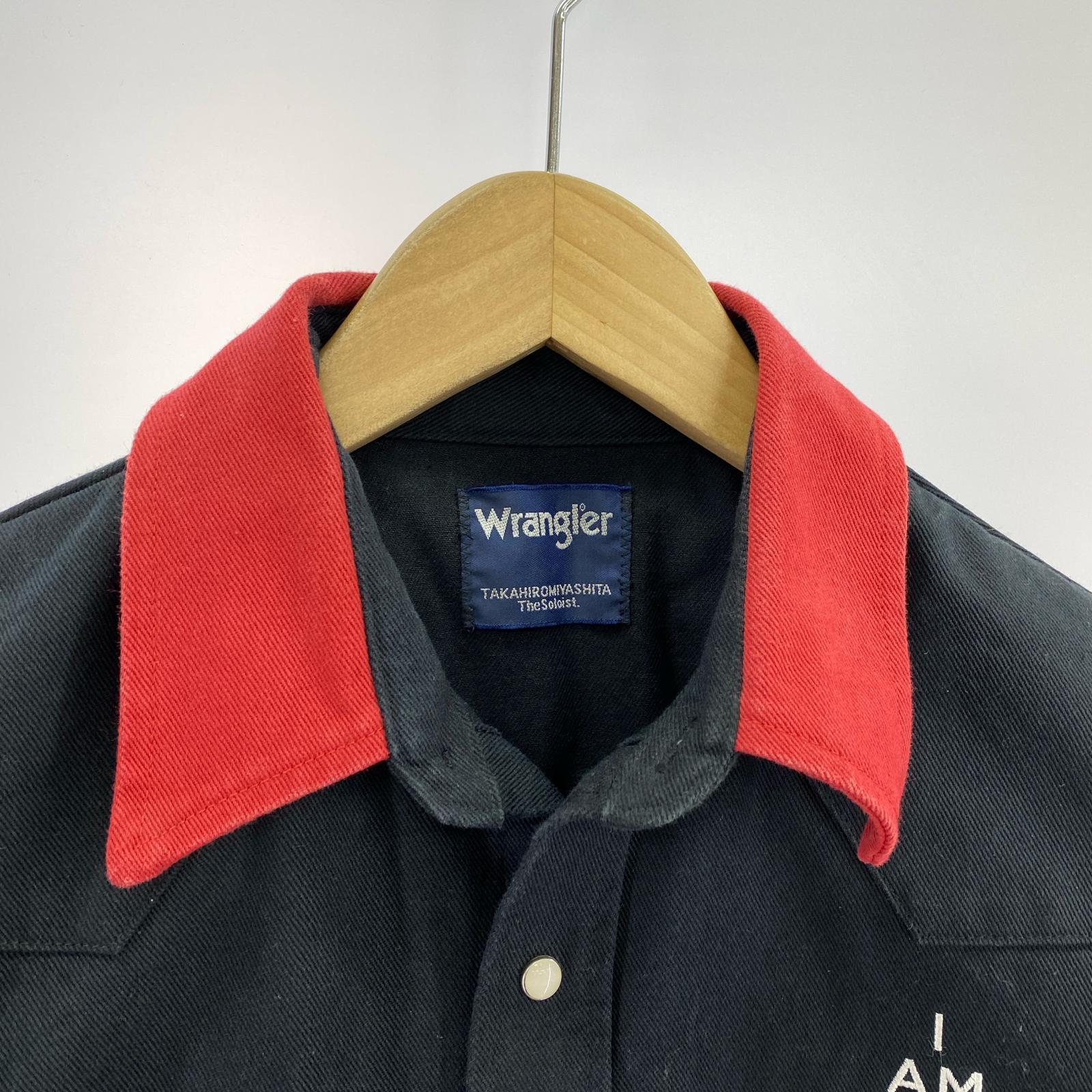 長袖シャツ TAKAHIROMIYASHITA TheSoloist×Wrangler L ブラック