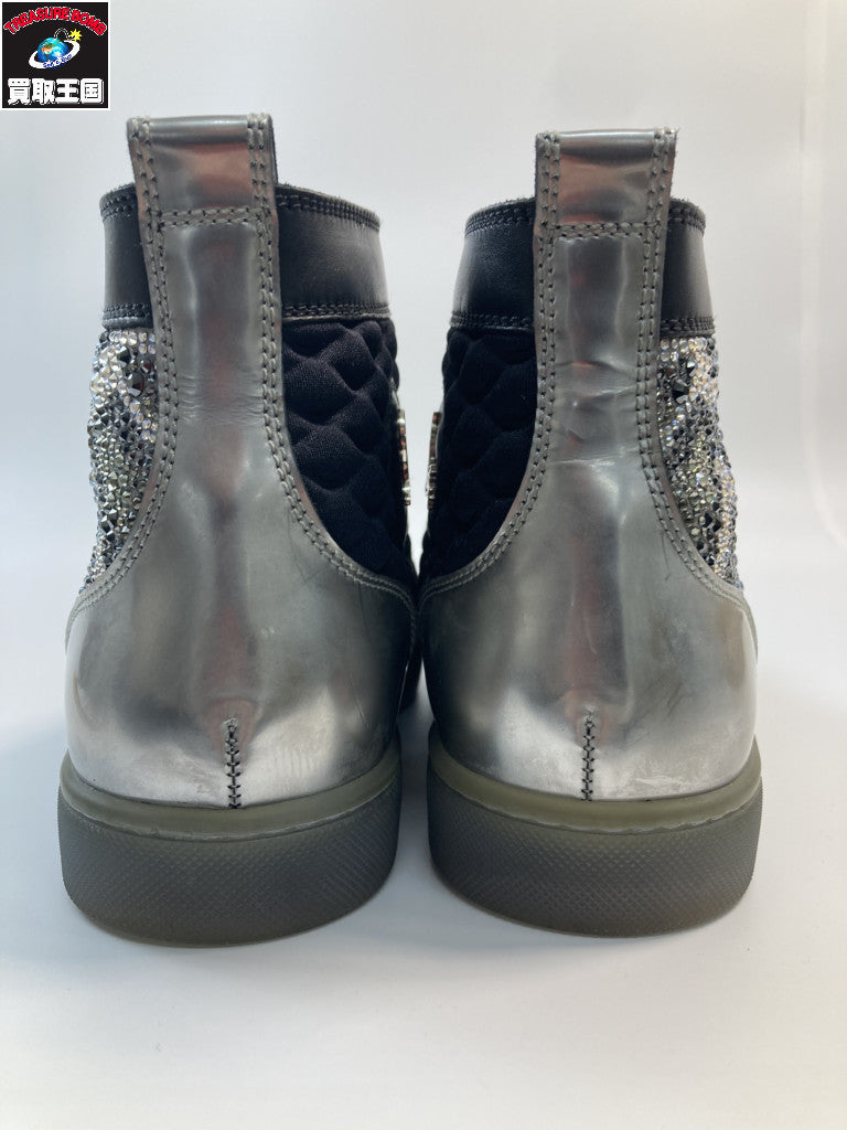C.Louboutin ハイカットスニーカー/スタッズ/40