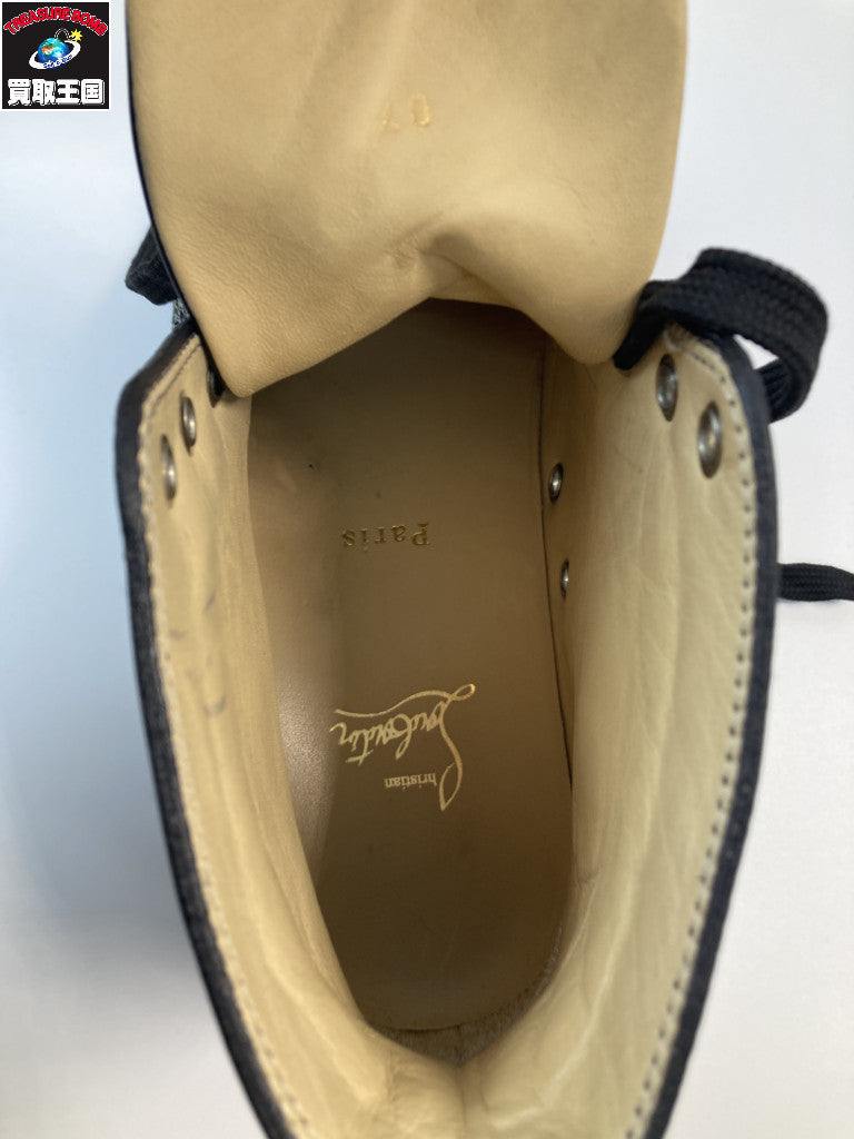 C.Louboutin ハイカットスニーカー/スタッズ/40
