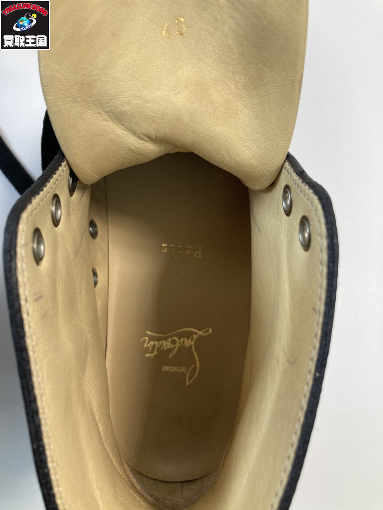 C.Louboutin ハイカットスニーカー/スタッズ/40