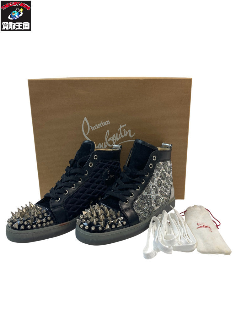 C.Louboutin ハイカットスニーカー/スタッズ/40