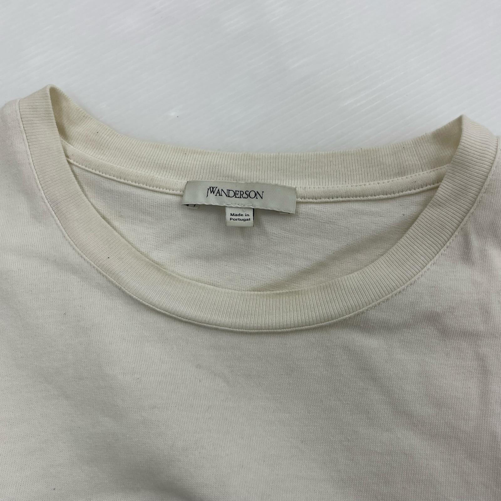 半袖Tシャツ ロゴTシャツ JT0258PG1510002 オフホワイト エリ汚れ L ホワイト