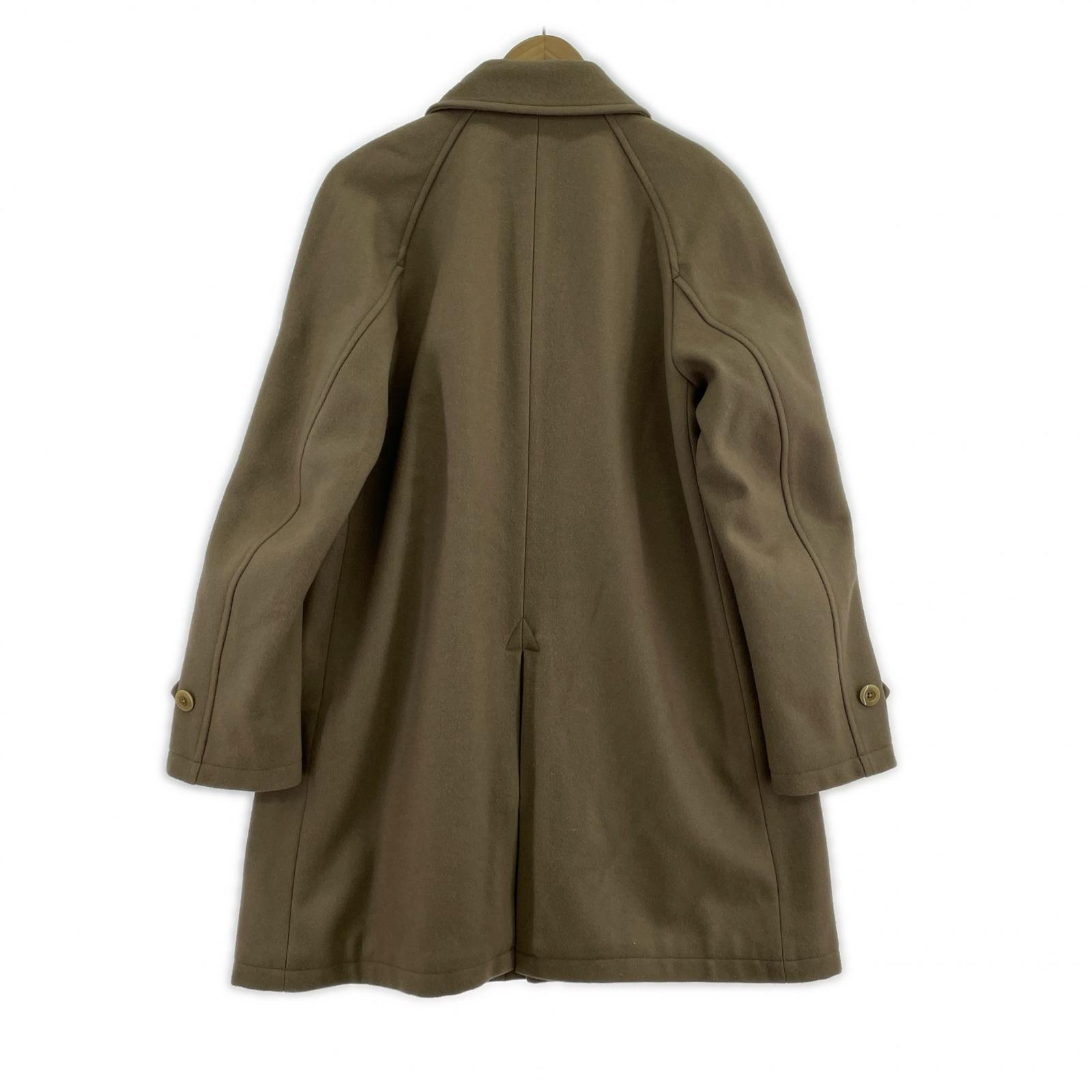 ジャケット TOUGHNESS Meltonwool Pressman Overcoat ベージュ