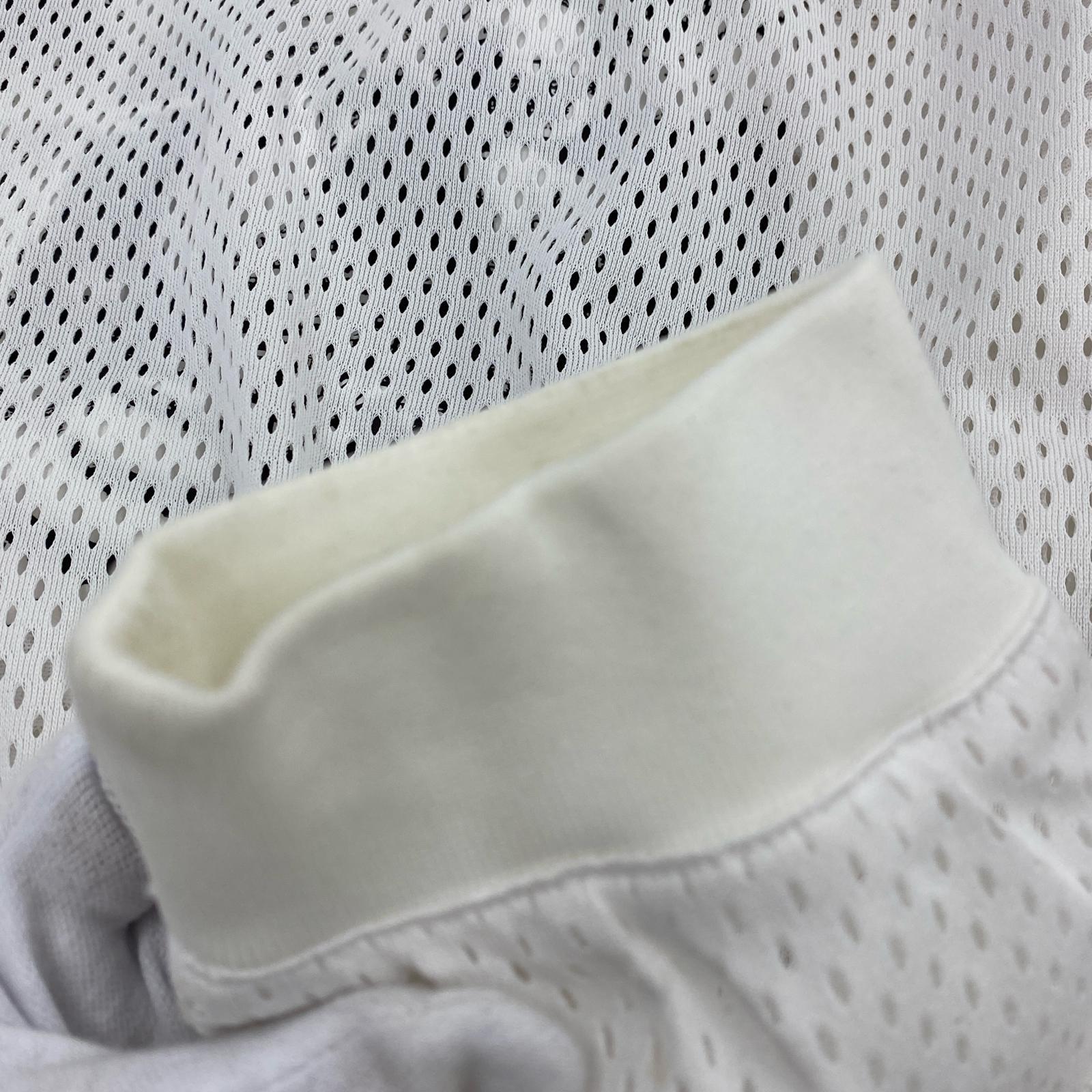 長袖Tシャツ MESH TRACK CREW NECK (S)WHT S ホワイト