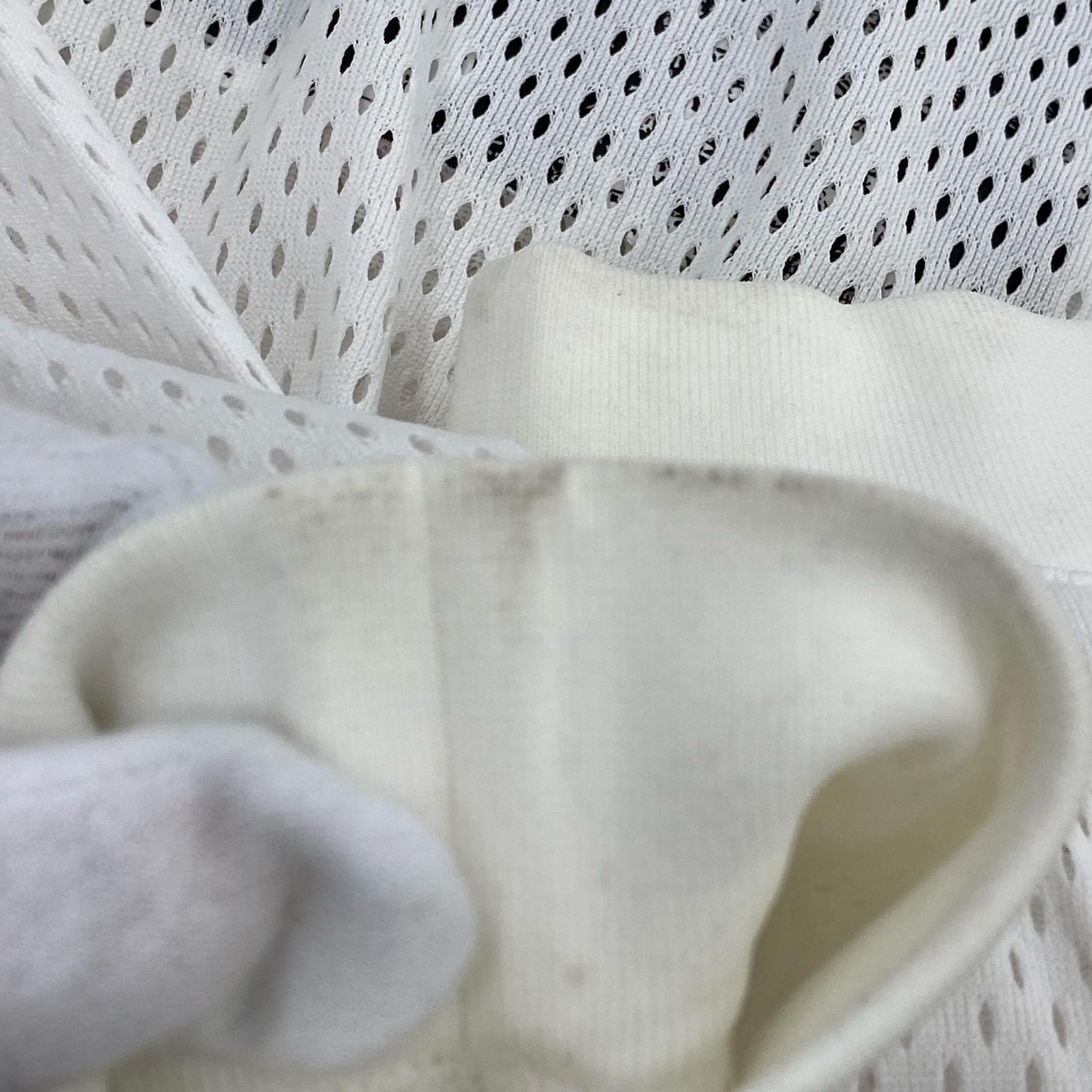 長袖Tシャツ MESH TRACK CREW NECK (S)WHT S ホワイト