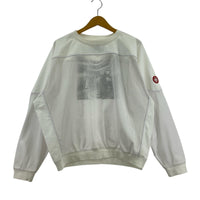 長袖Tシャツ MESH TRACK CREW NECK (S)WHT S ホワイト