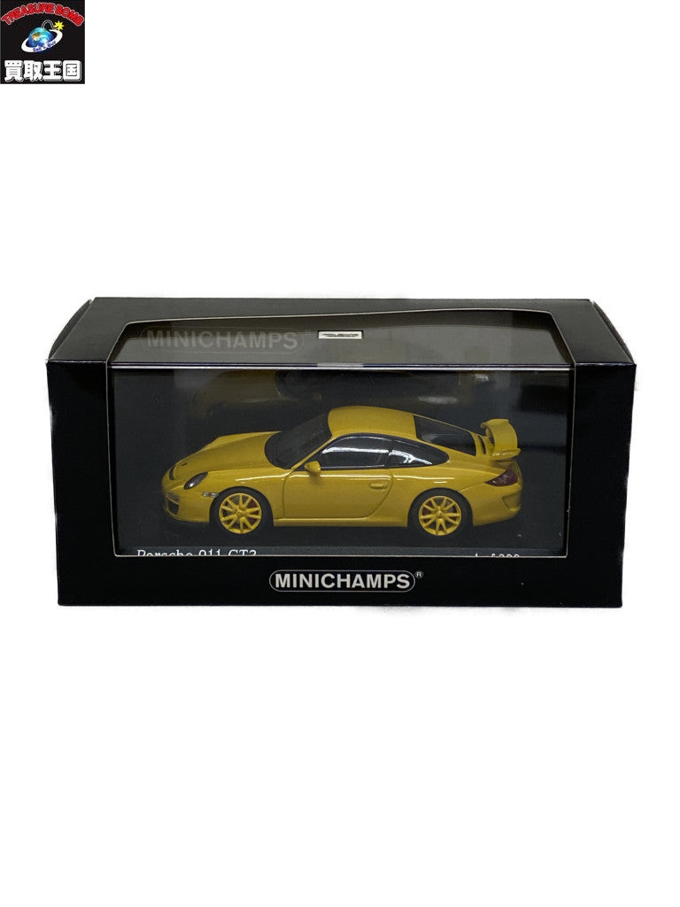 ミニチャンプス 1/43 ポルシェ 911 GT3 997 II 2009 スケールカー