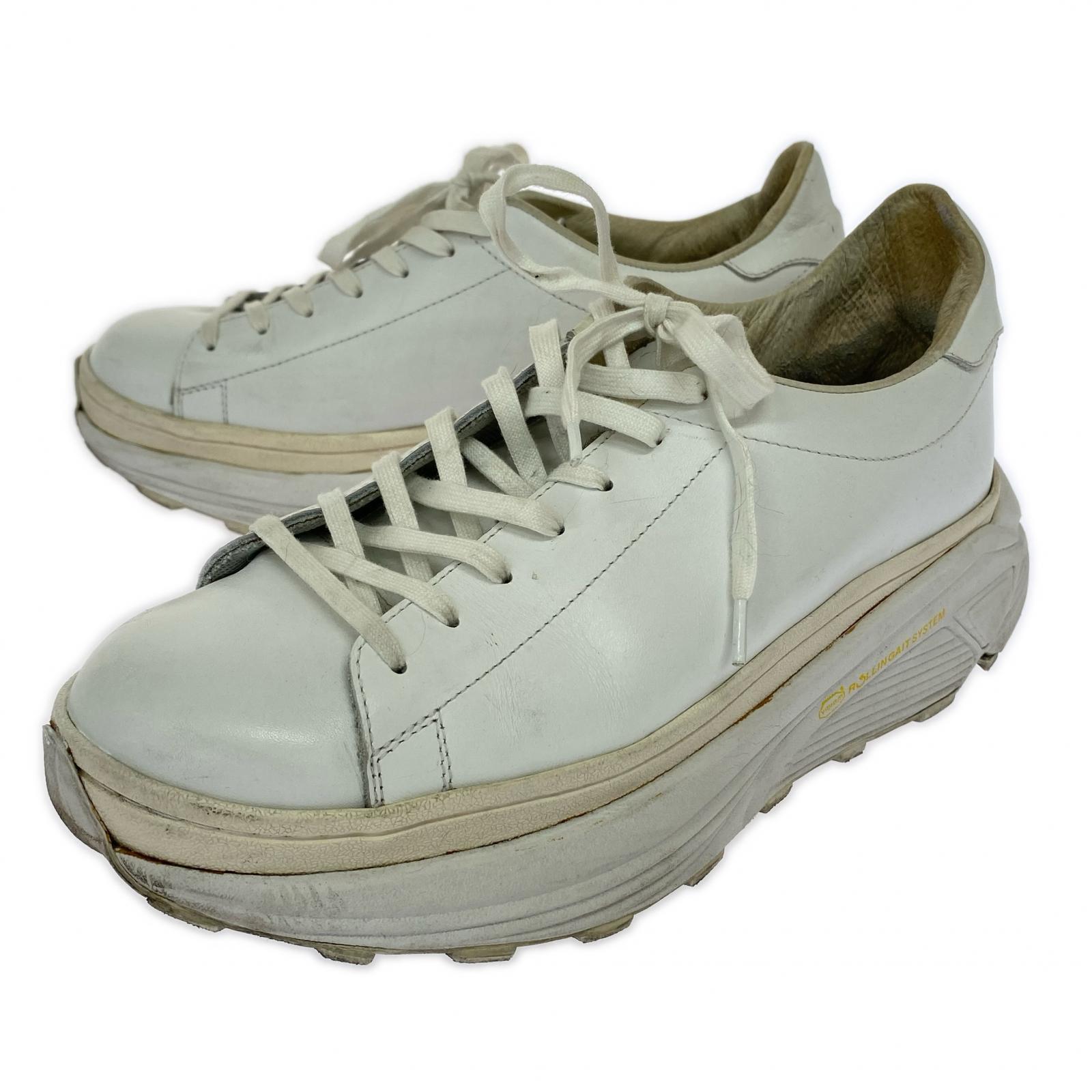 スニーカー marka ware スニーカー 白(26CM) 26cm (US8 UK7 1/2 EU42) ホワイト