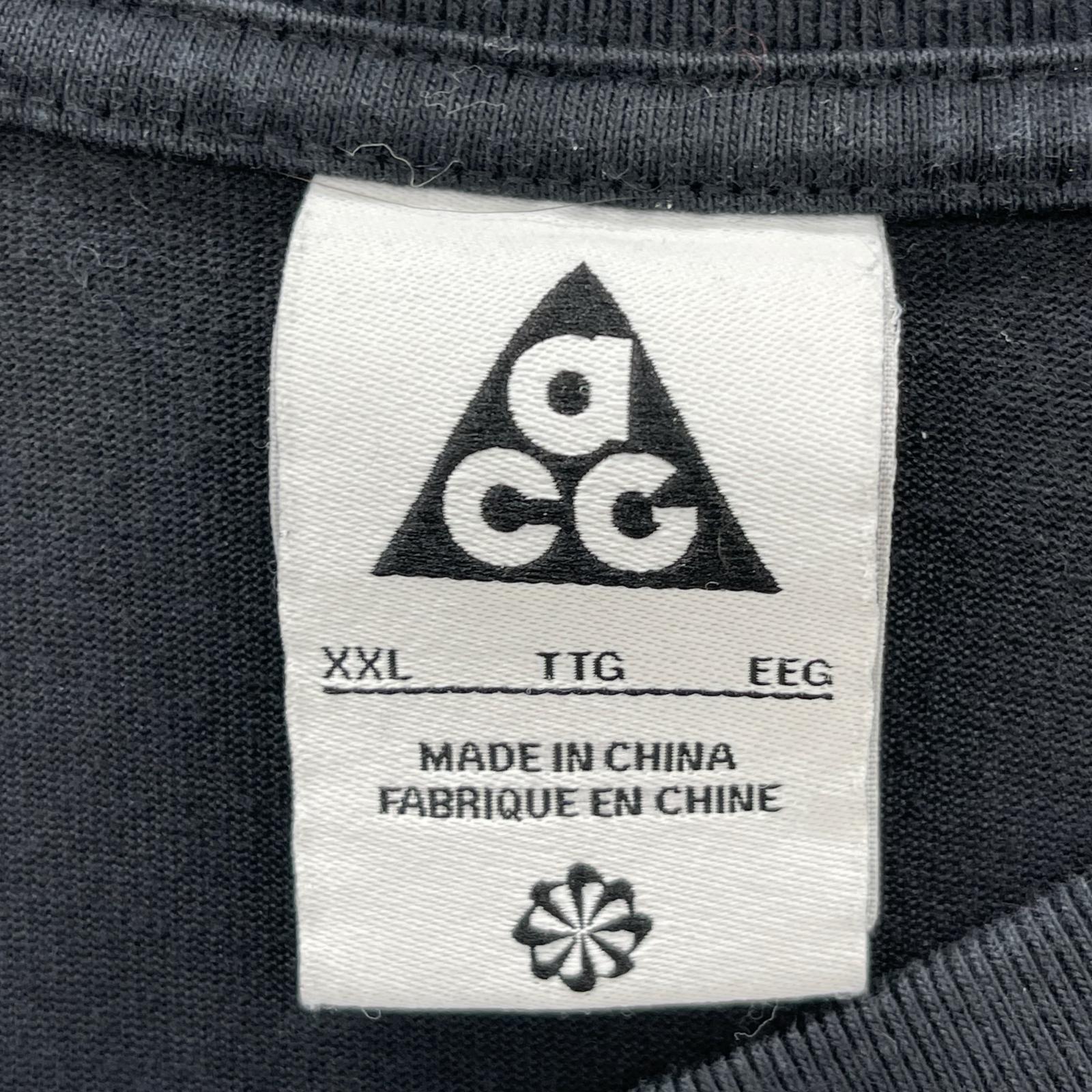 長袖Tシャツ ACG L/Sカットソー 黒(XXL) ブラック