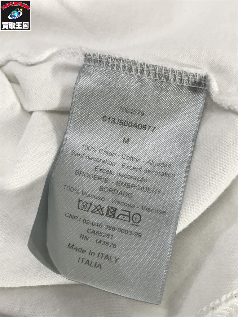 22SS CD ICON S/S TEE 刺繍 (M) 013J600A0677