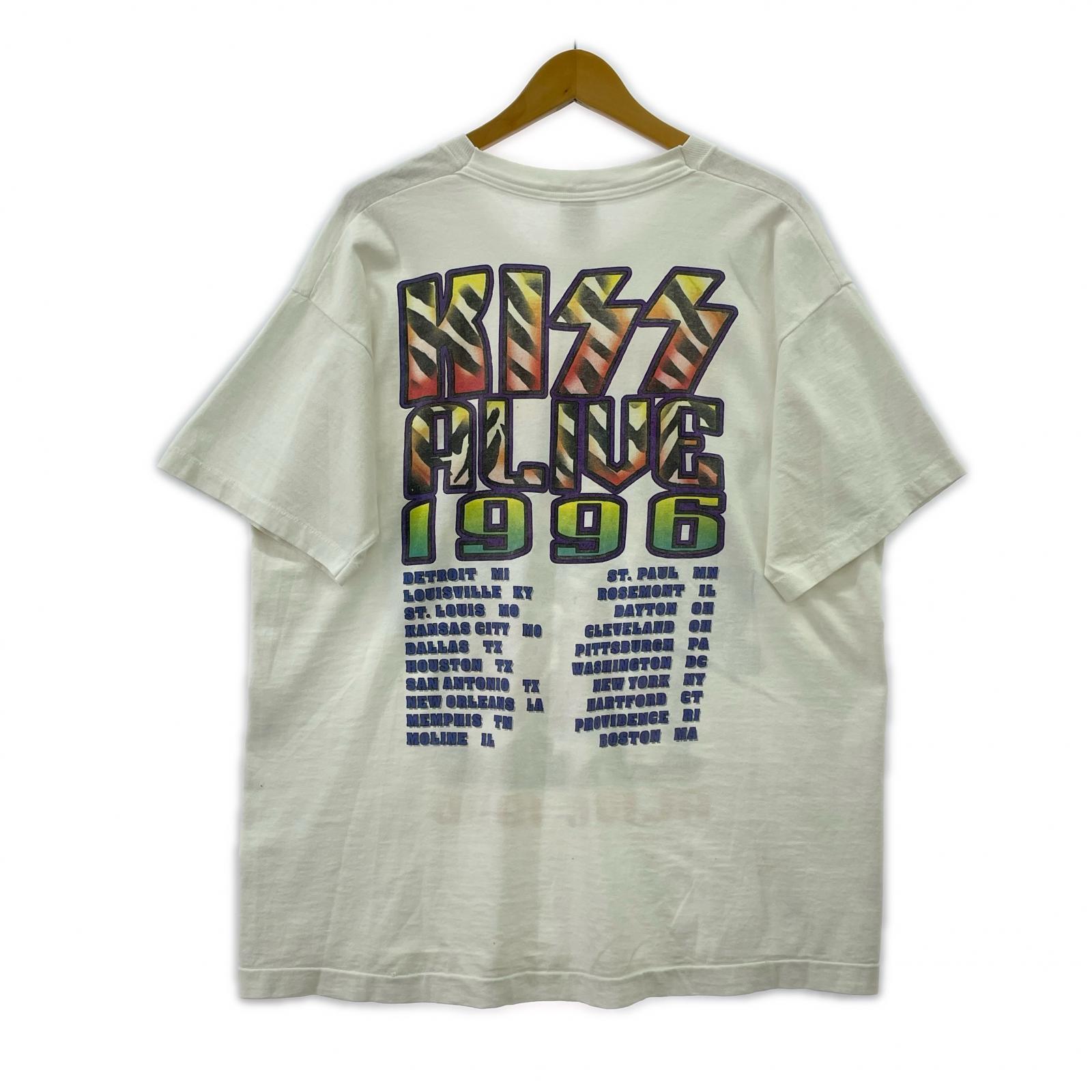 半袖Tシャツ 90s KISS 1996 ホワイト