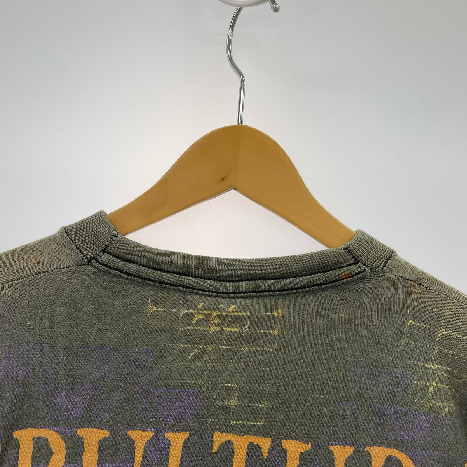 半袖Tシャツ 90s SEPULTURA グリーン