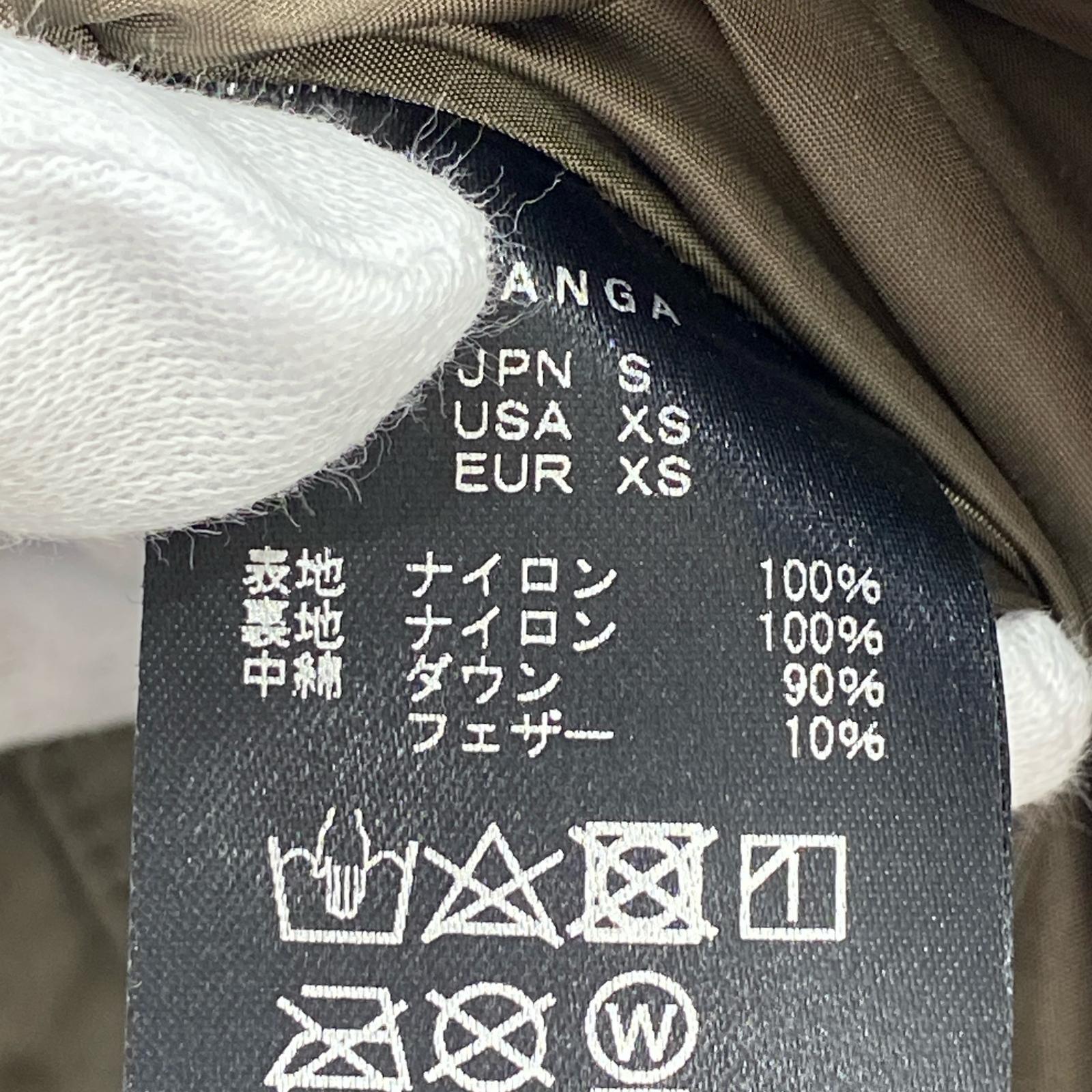 ダウンジャケット AURORA TEX DOWN JACKET IBUKI S S カーキ