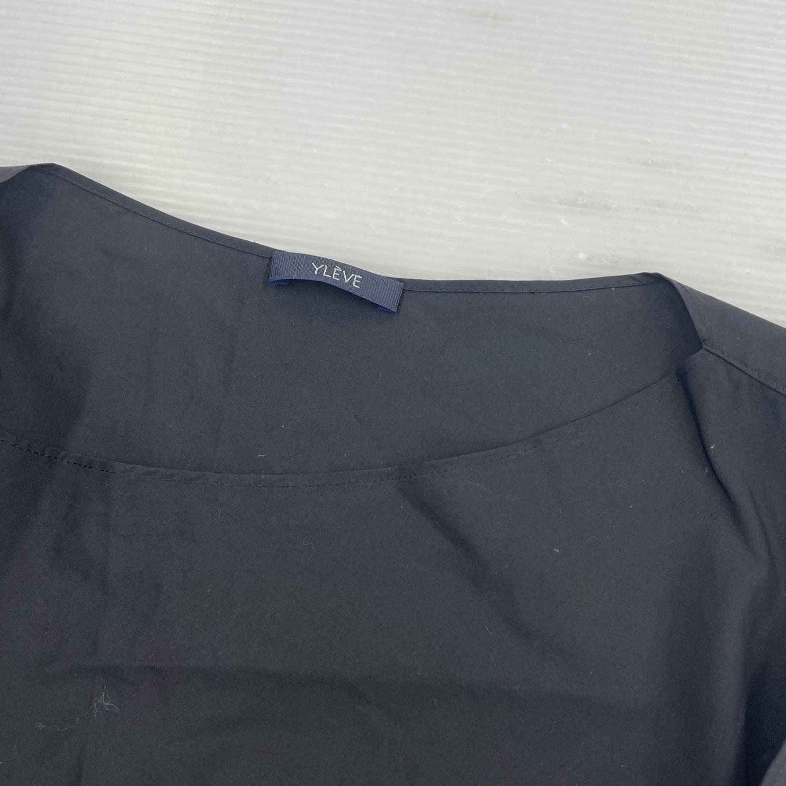ワンピース YLEVE FINX COTTON WEATHER GATHER OP 2 ブラック