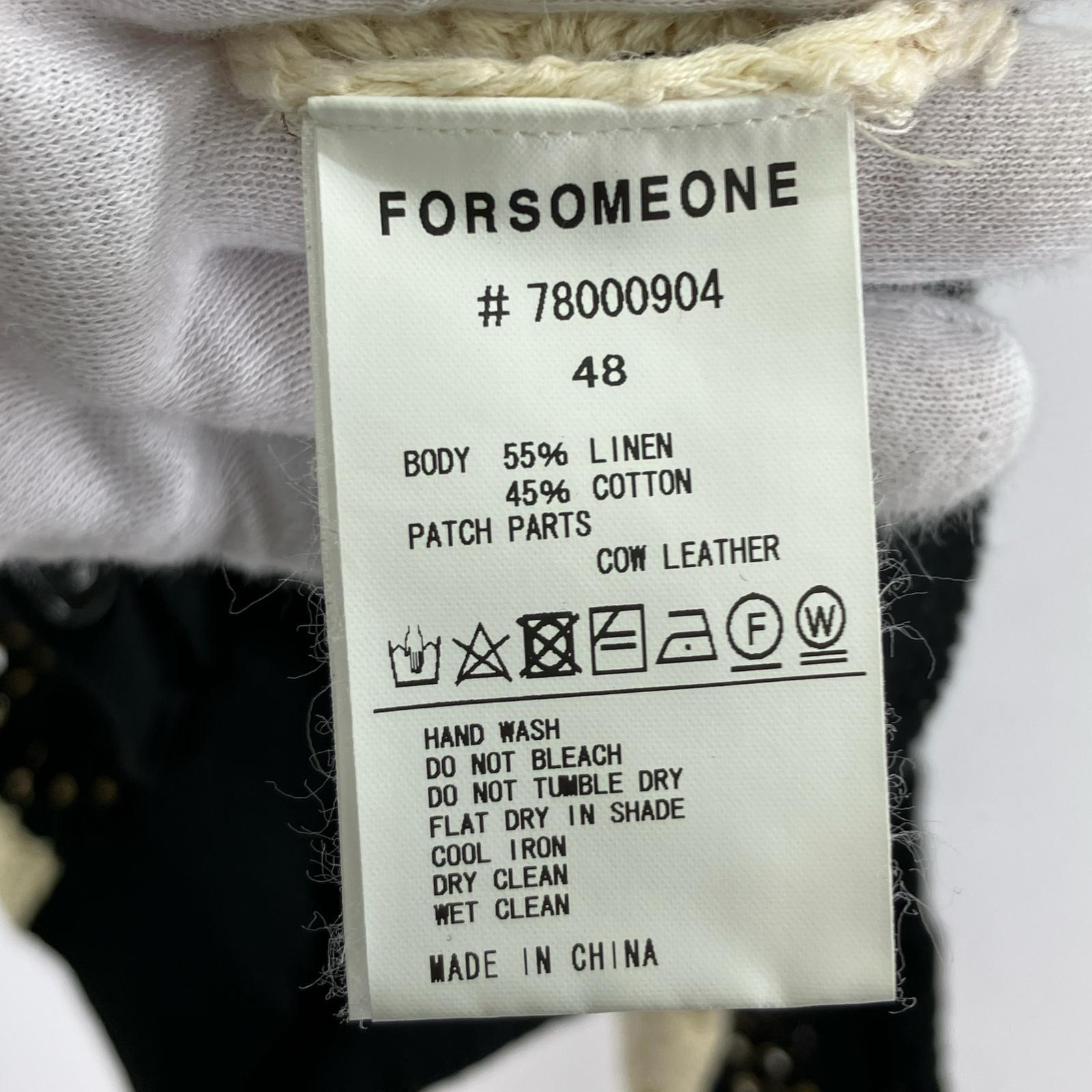 カーディガン FORSOMEONE ニットカーディガン 48