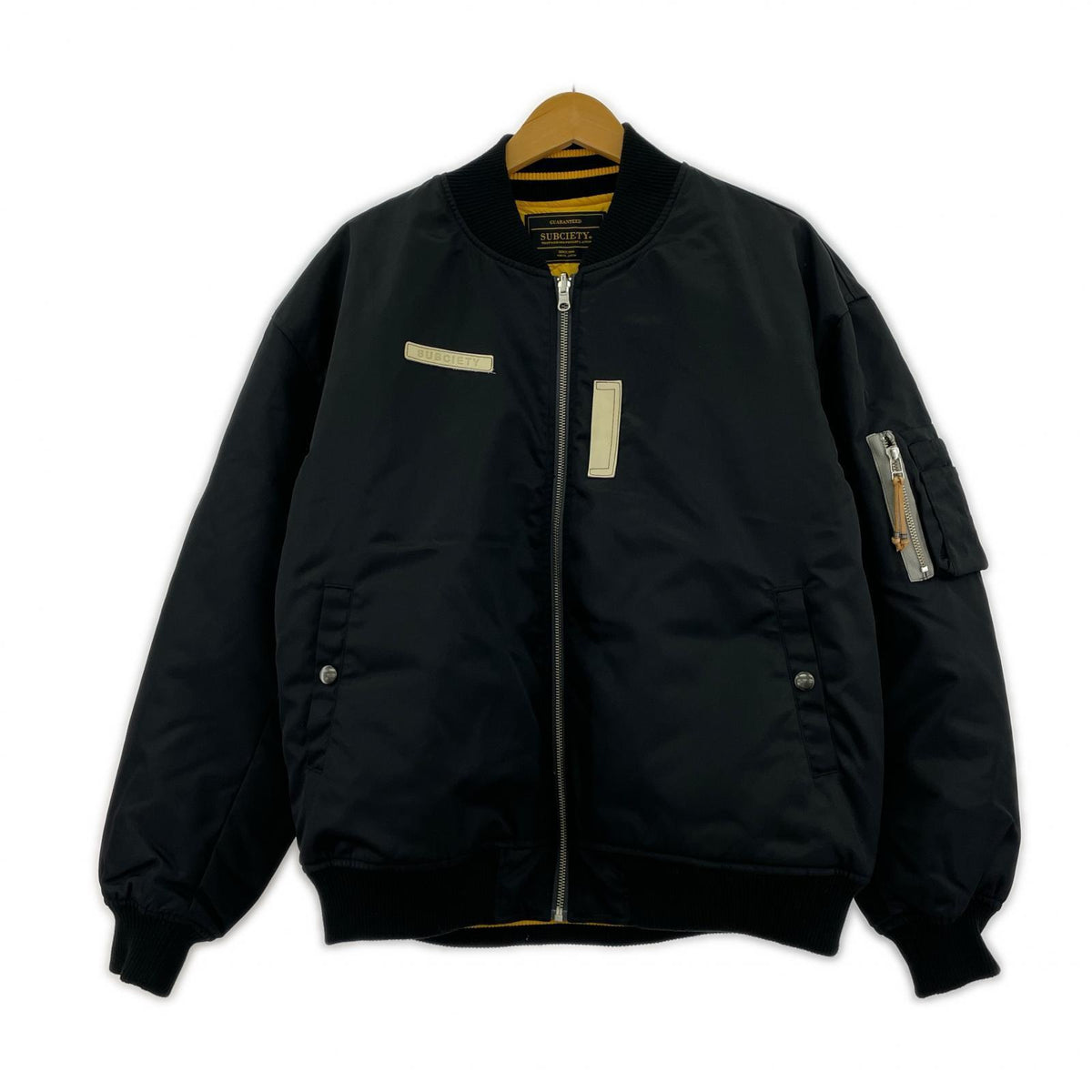 ジャケット Subciety フライトジャケット ブラック