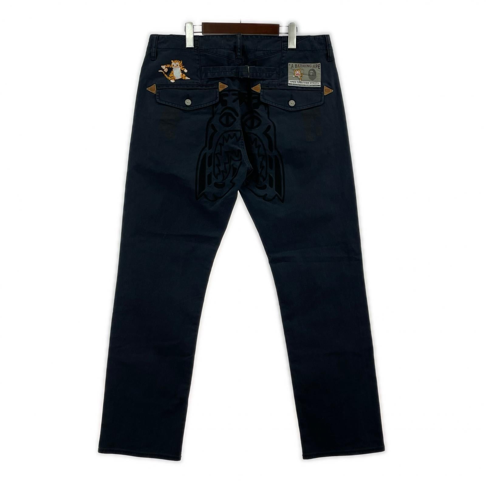 パンツ MOTOR SPORT PANTS (XL) ネイビー ネイビー