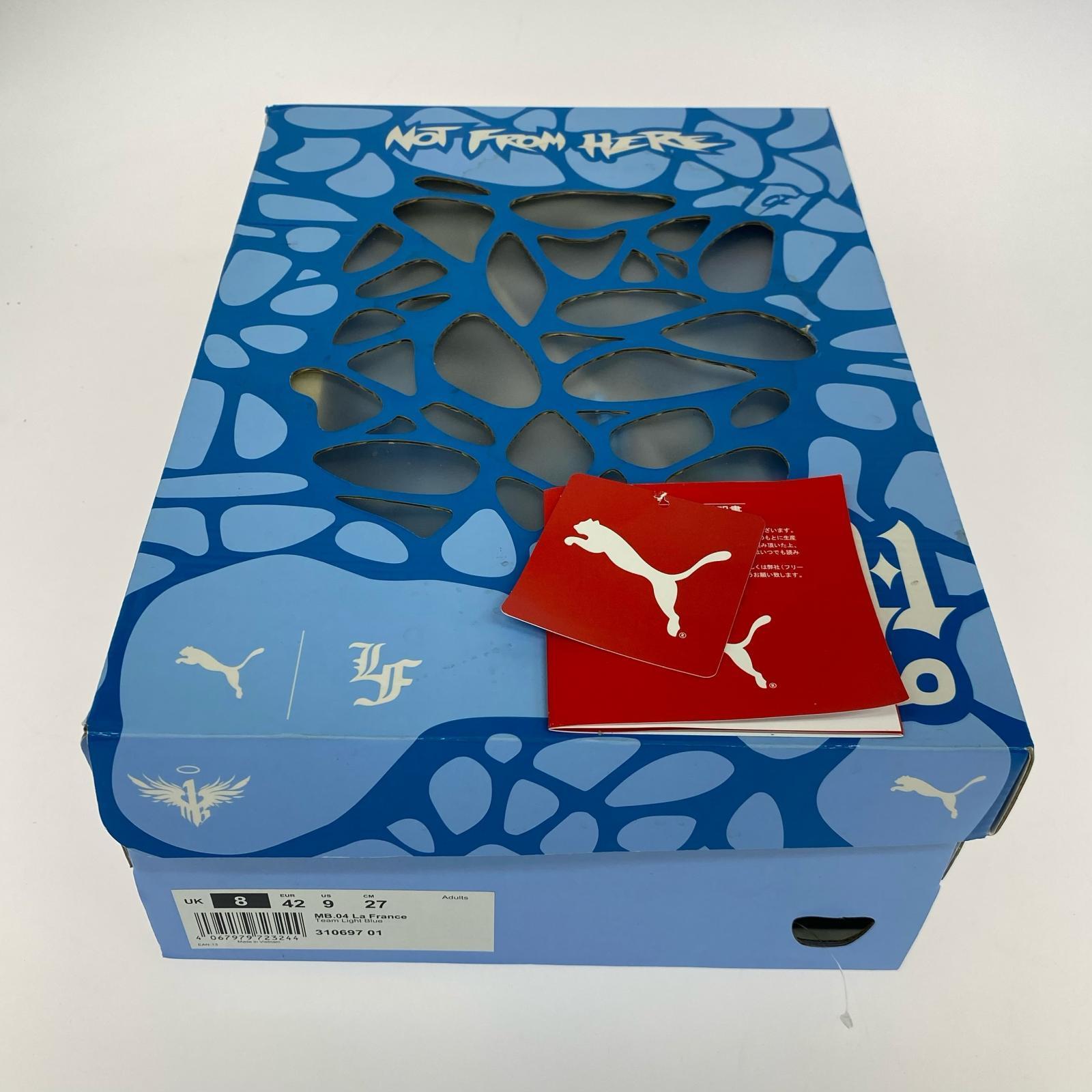 スニーカー PUMA MB.04 LA FRANCE TEAM LIGHT BLUE/27 27cm (US9 UK8 1/2 EU44) ブルー