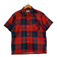 半袖シャツ 70s Permanent Press S/S Shirt M M レッド