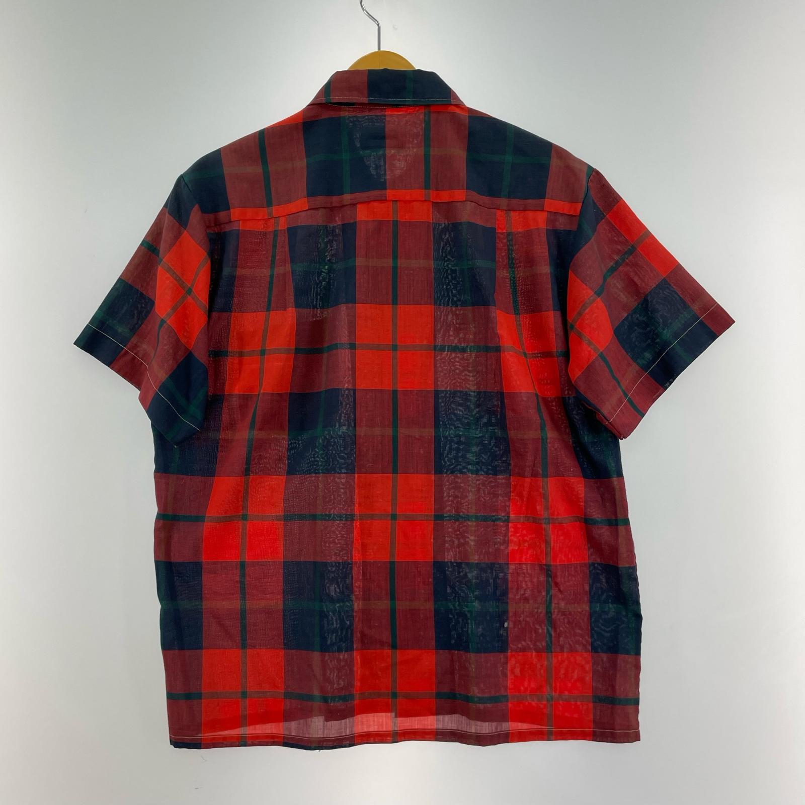 半袖シャツ 70s Permanent Press S/S Shirt M M レッド