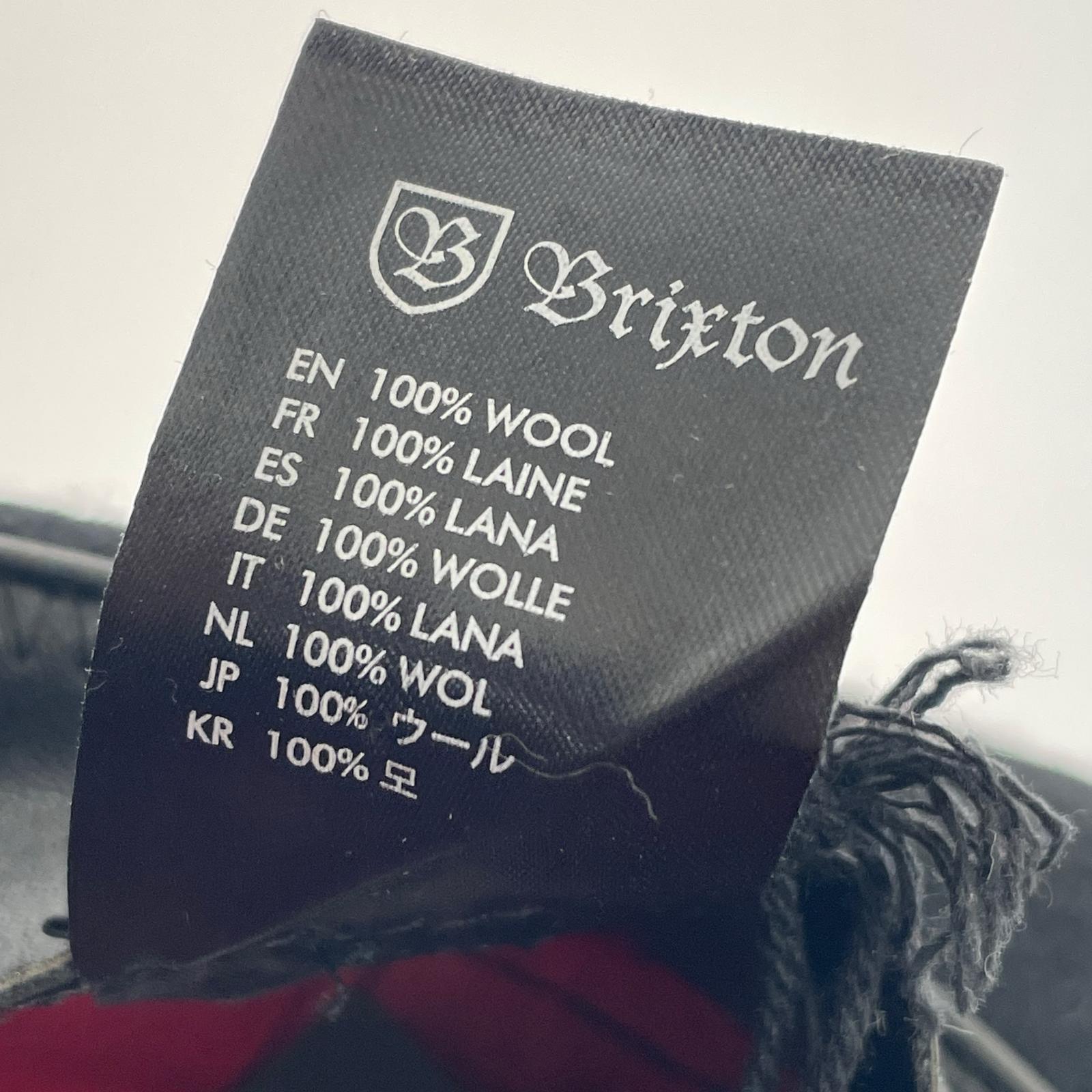 ハット MELTON HAT S ブラック