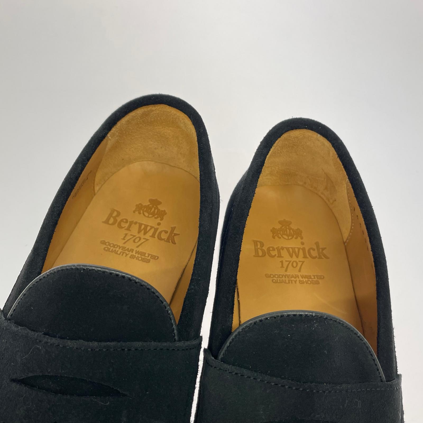 シューズ BERWICK 5260 ローファー ブラック