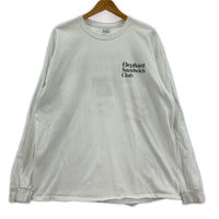 長袖Tシャツ peate elephant sandwich ホワイト