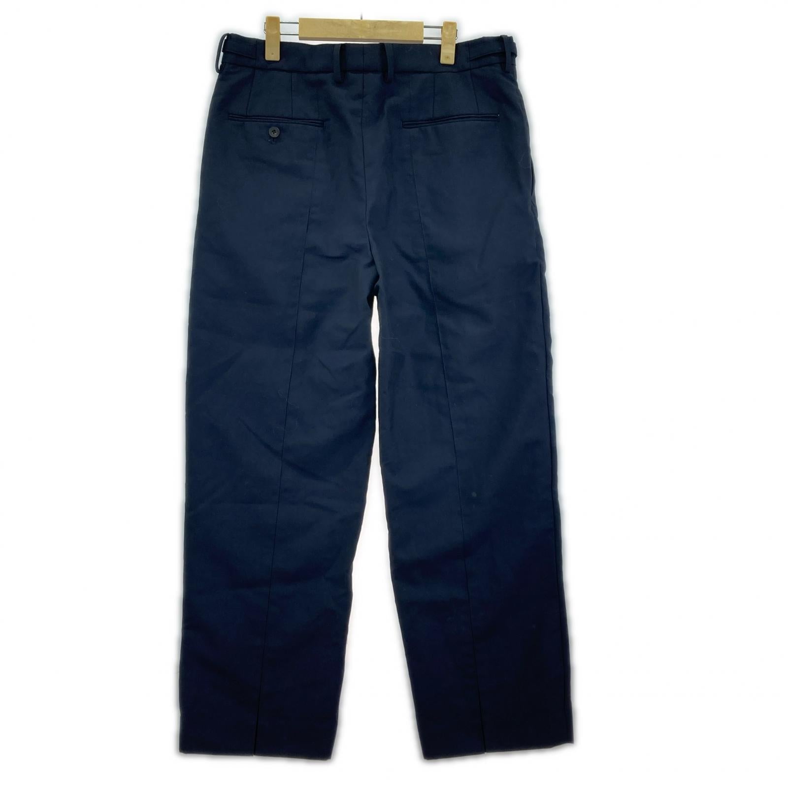 パンツ irenisa double center pleats pants 3 ネイビー