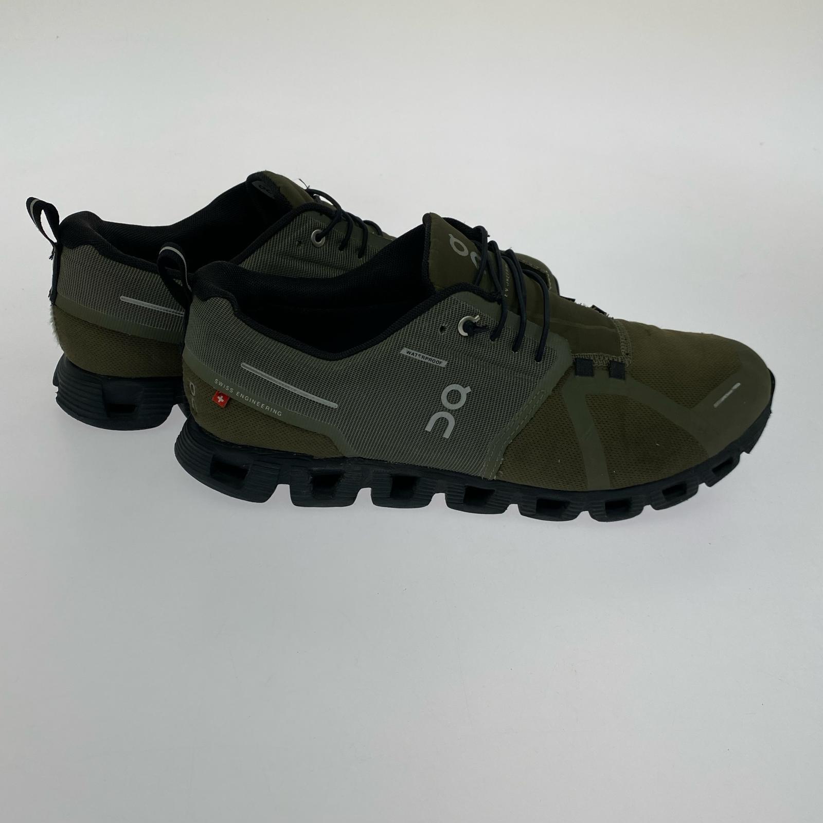 スニーカー on cloud5 waterproof カーキ (28.0cm) 28cm (US10 UK9 1/2 EU46) カーキ