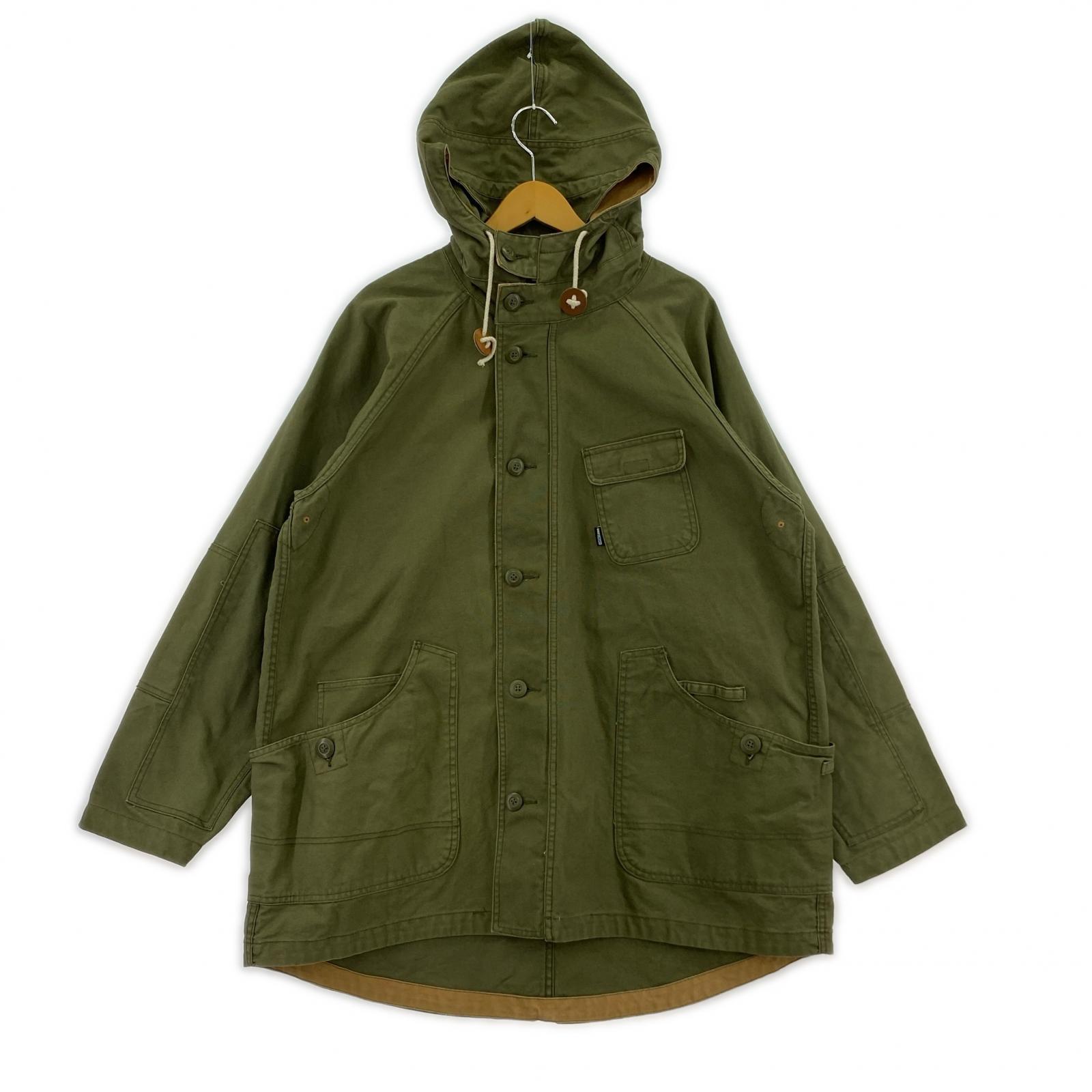 ミリタリージャケット GRIP SWANY ファイヤーマンパーカ カーキ (XL) カーキ